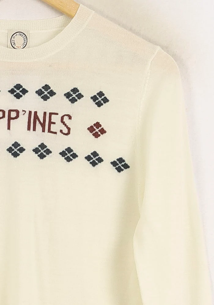 Pull Blanc - Taille L/40 - Image 3