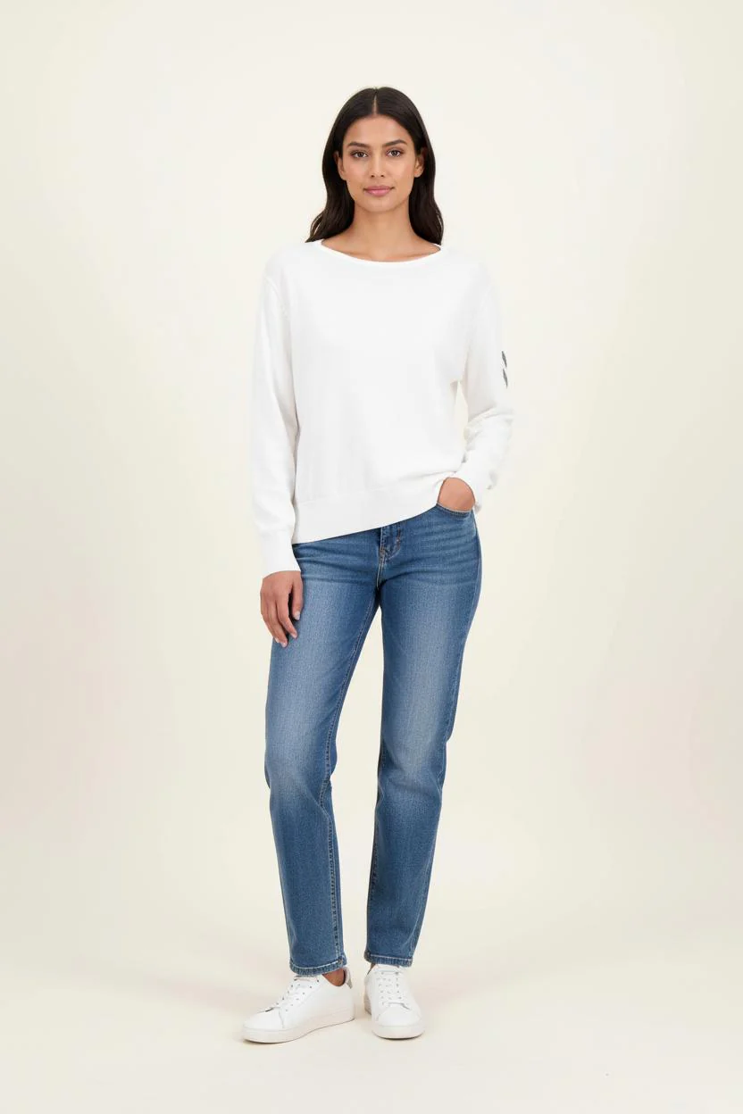 Pull Blanc - Taille L/40