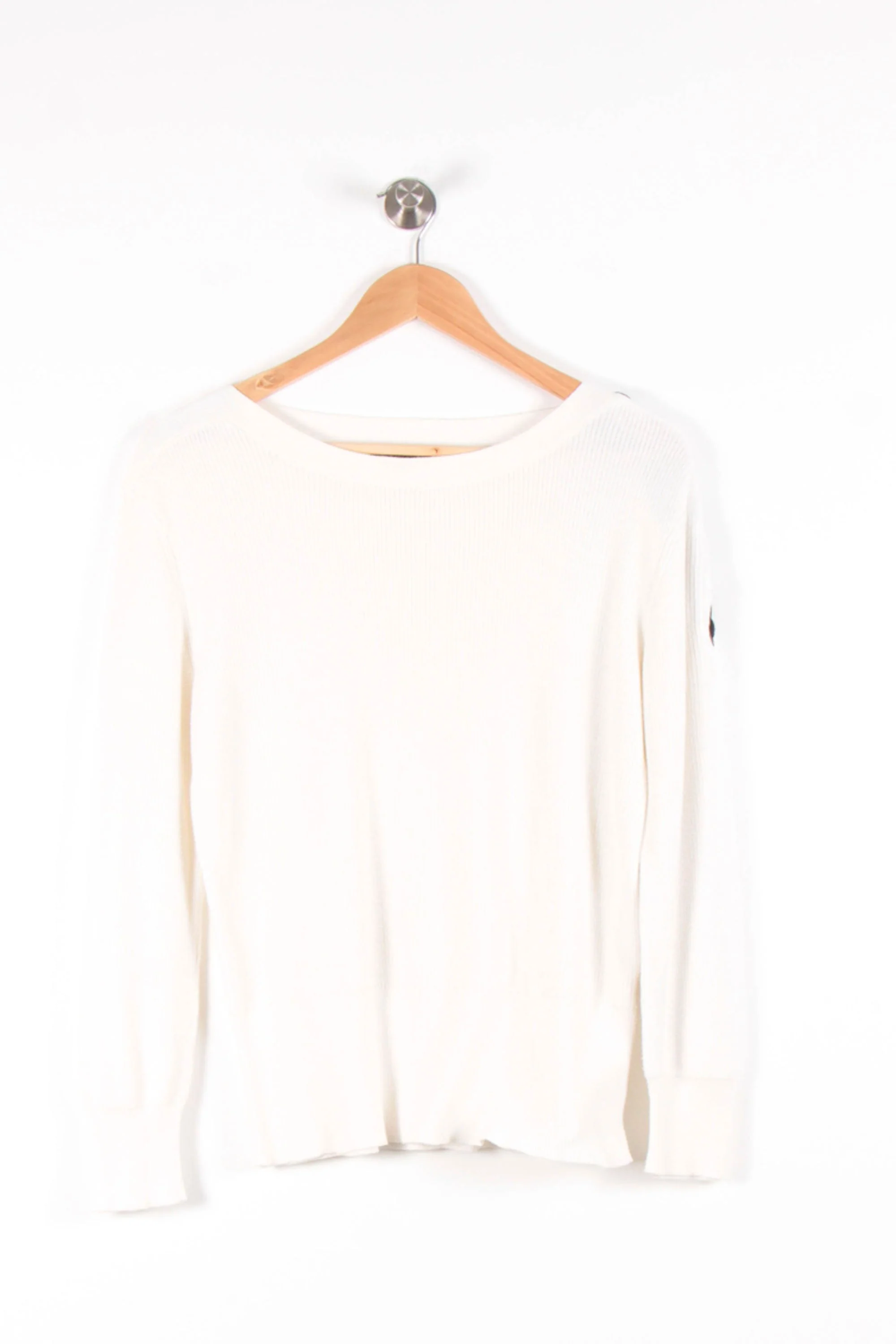 Pull blanc - Taille L/40 - Image 2