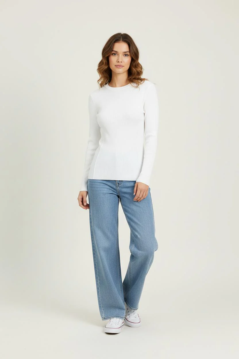Pull Blanc - Taille L/40