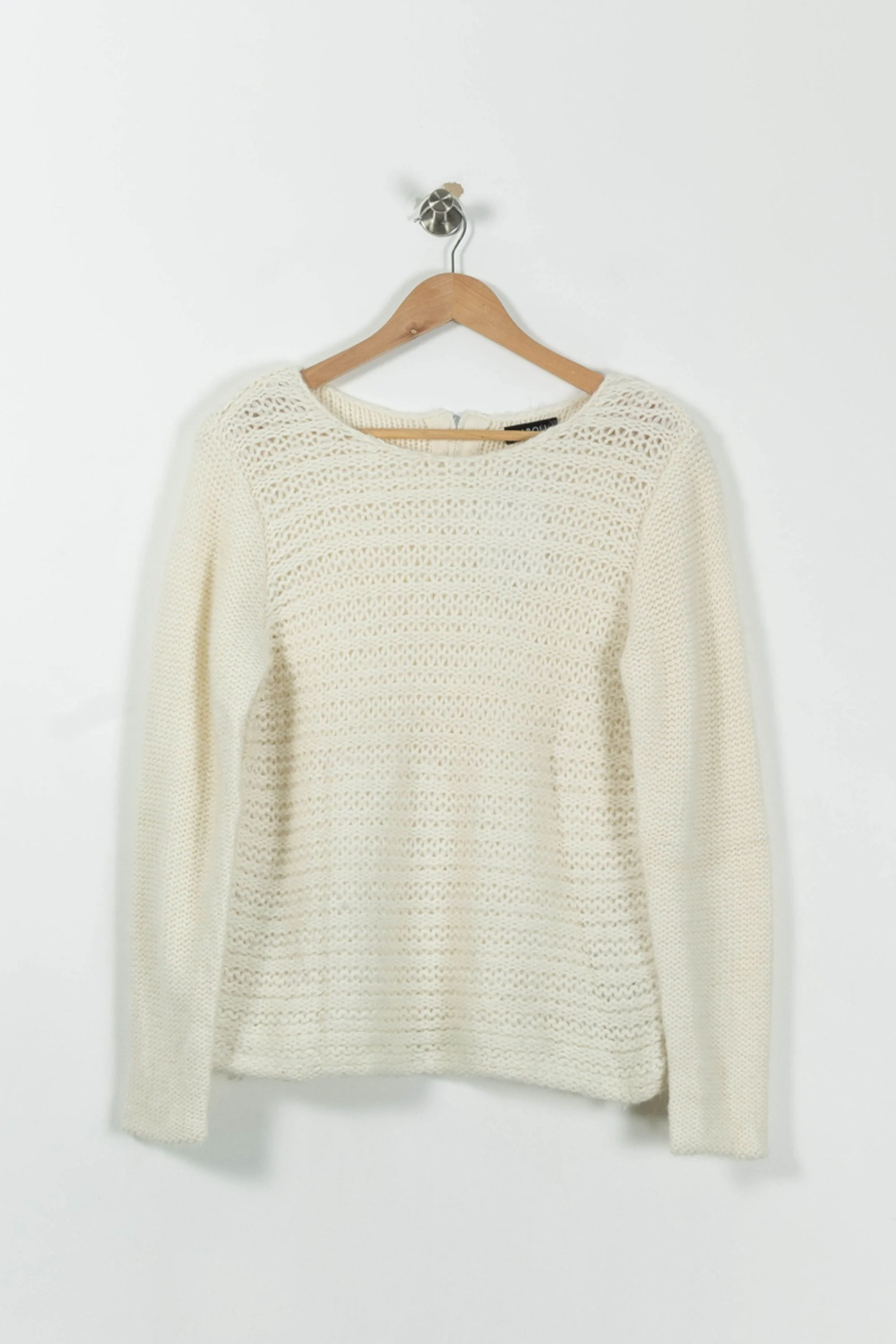 Pull Blanc - Taille L/40 - Image 2