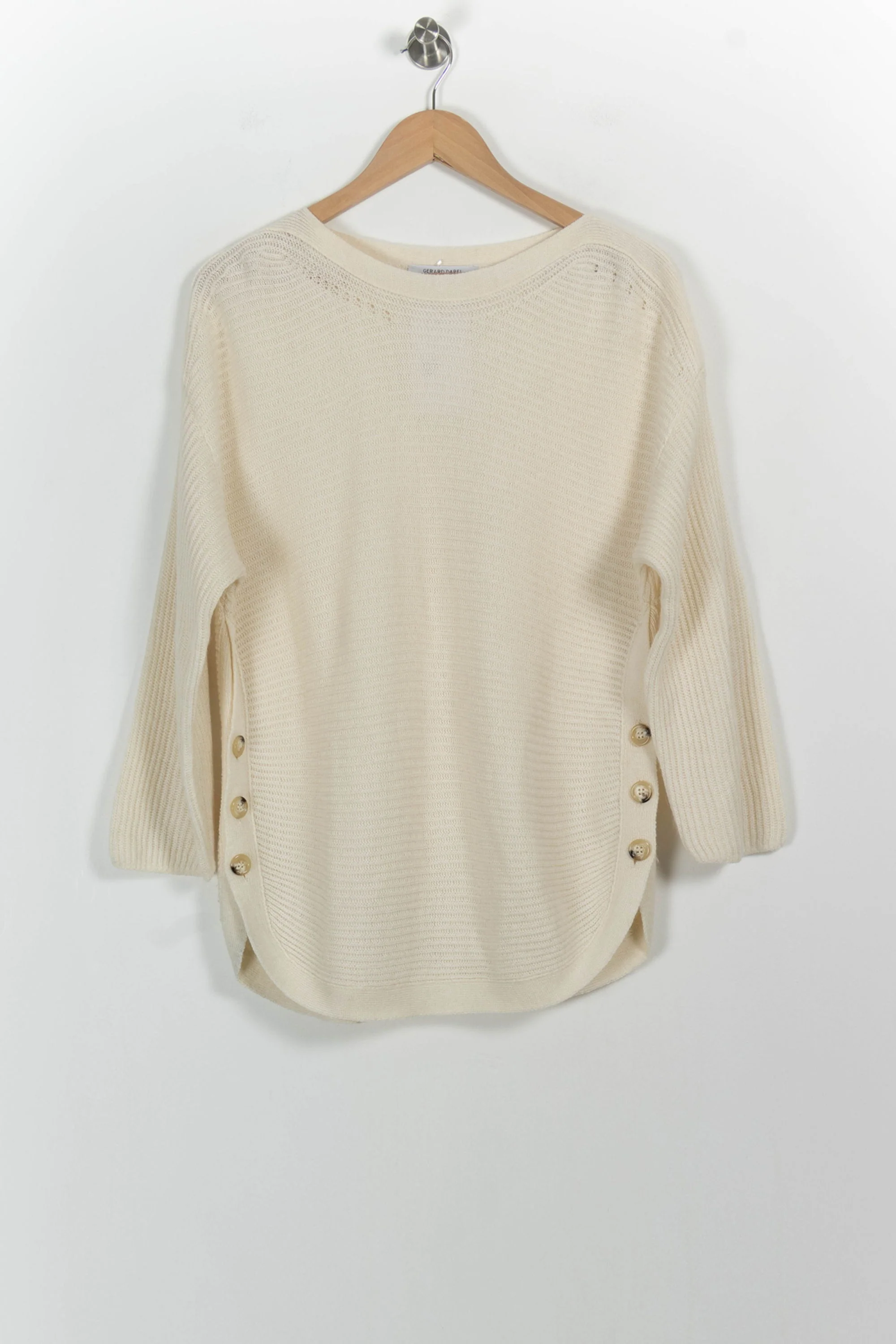 Pull Blanc - Taille L/40 - Image 2