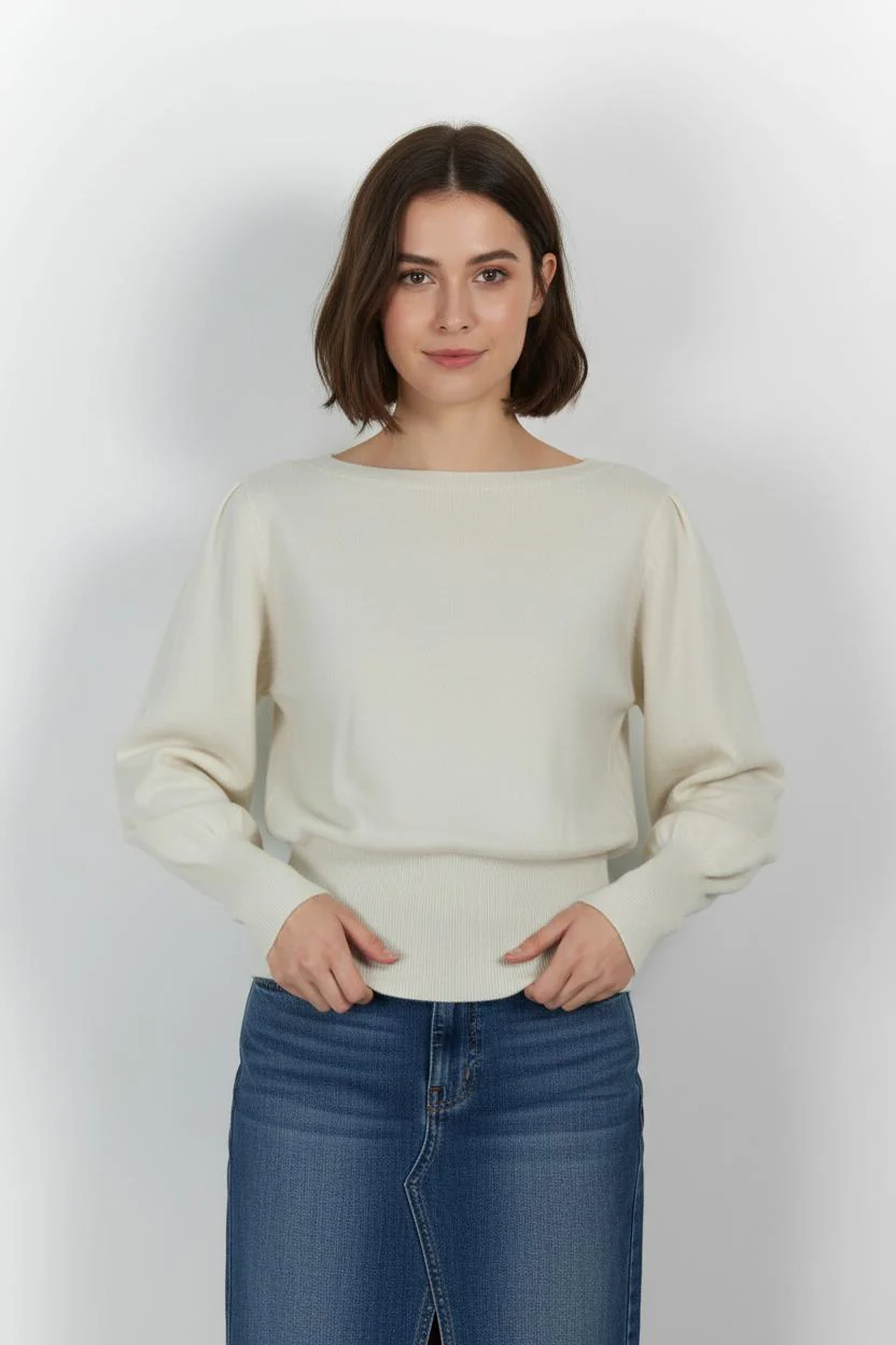 Pull Blanc - Taille M/38