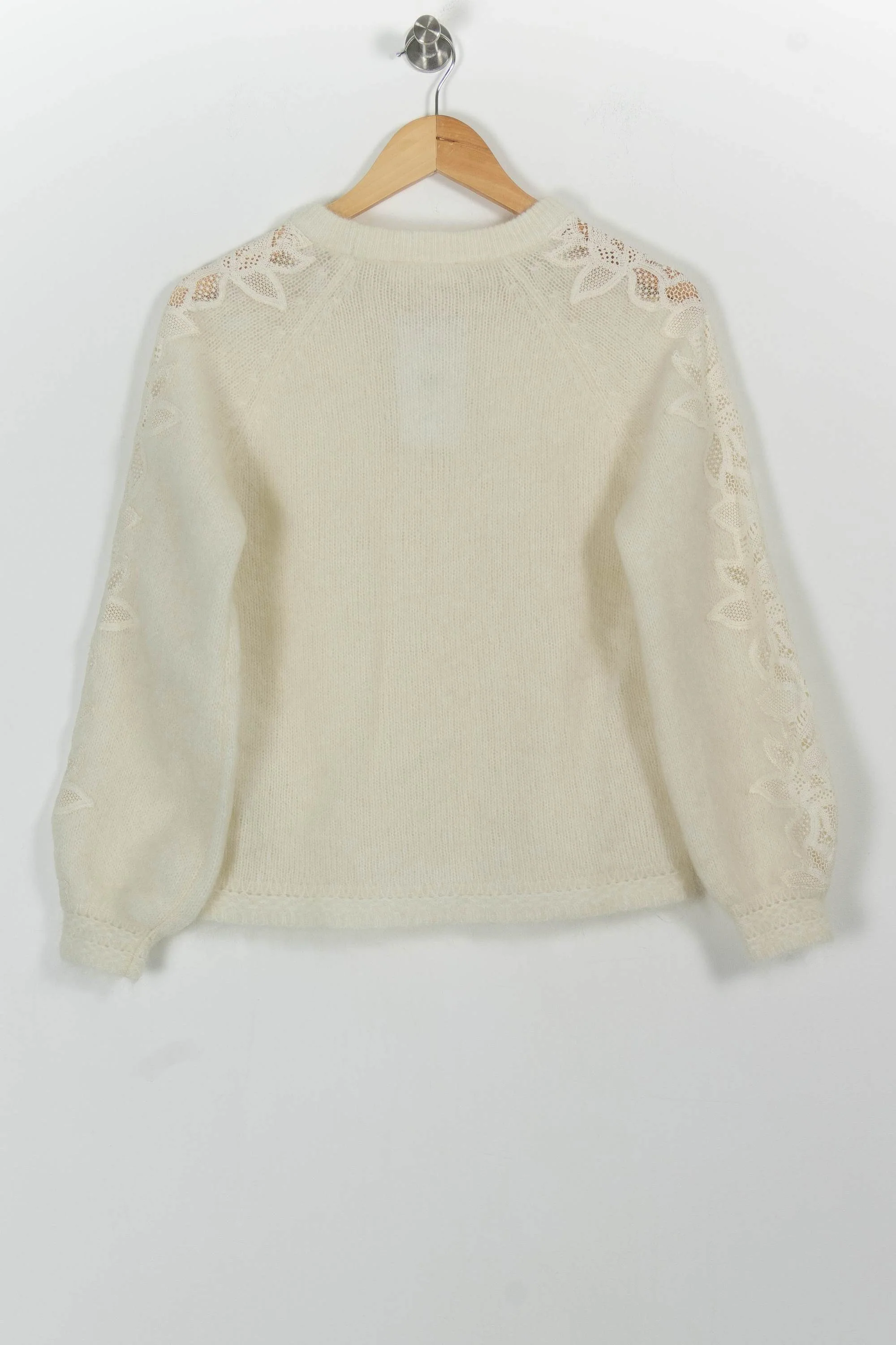 Pull Blanc - Taille S/36 - Image 4