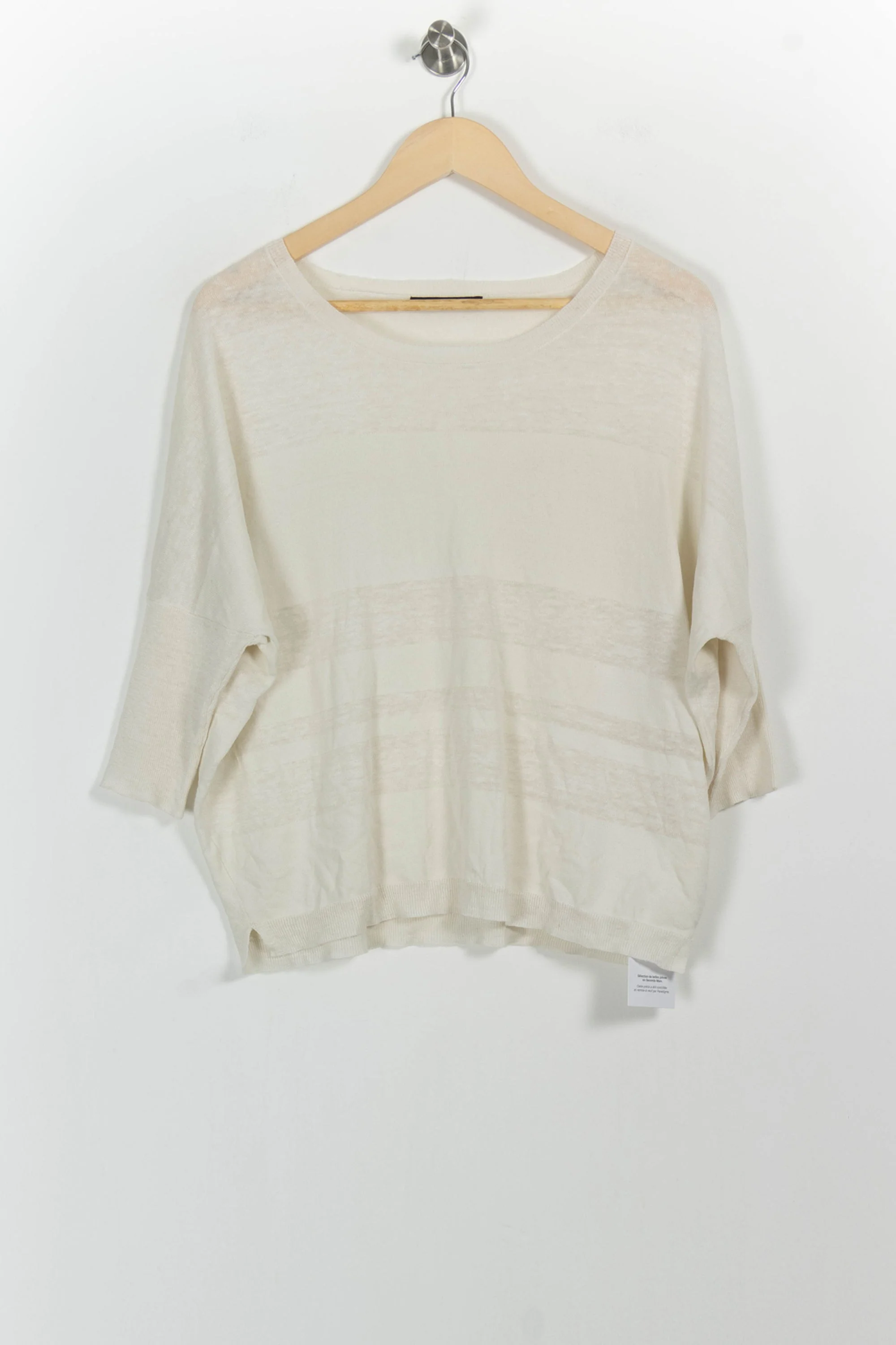 Pull Blanc - Taille S/36 - Image 2
