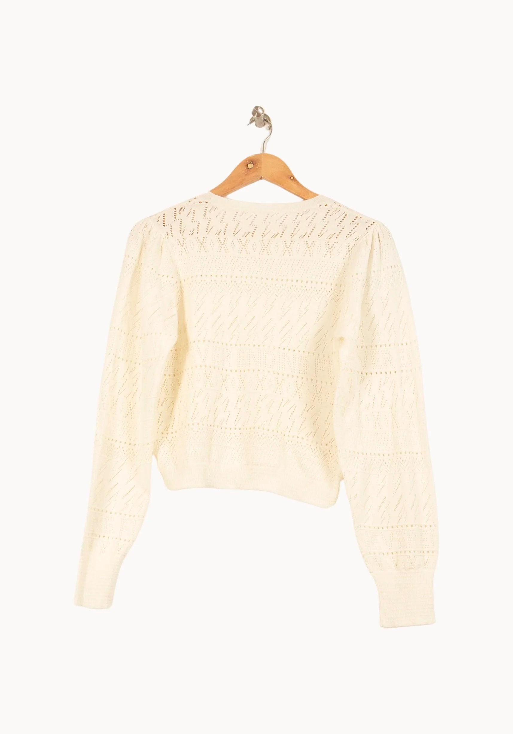 Pull Blanc - Taille S/36 - Image 4