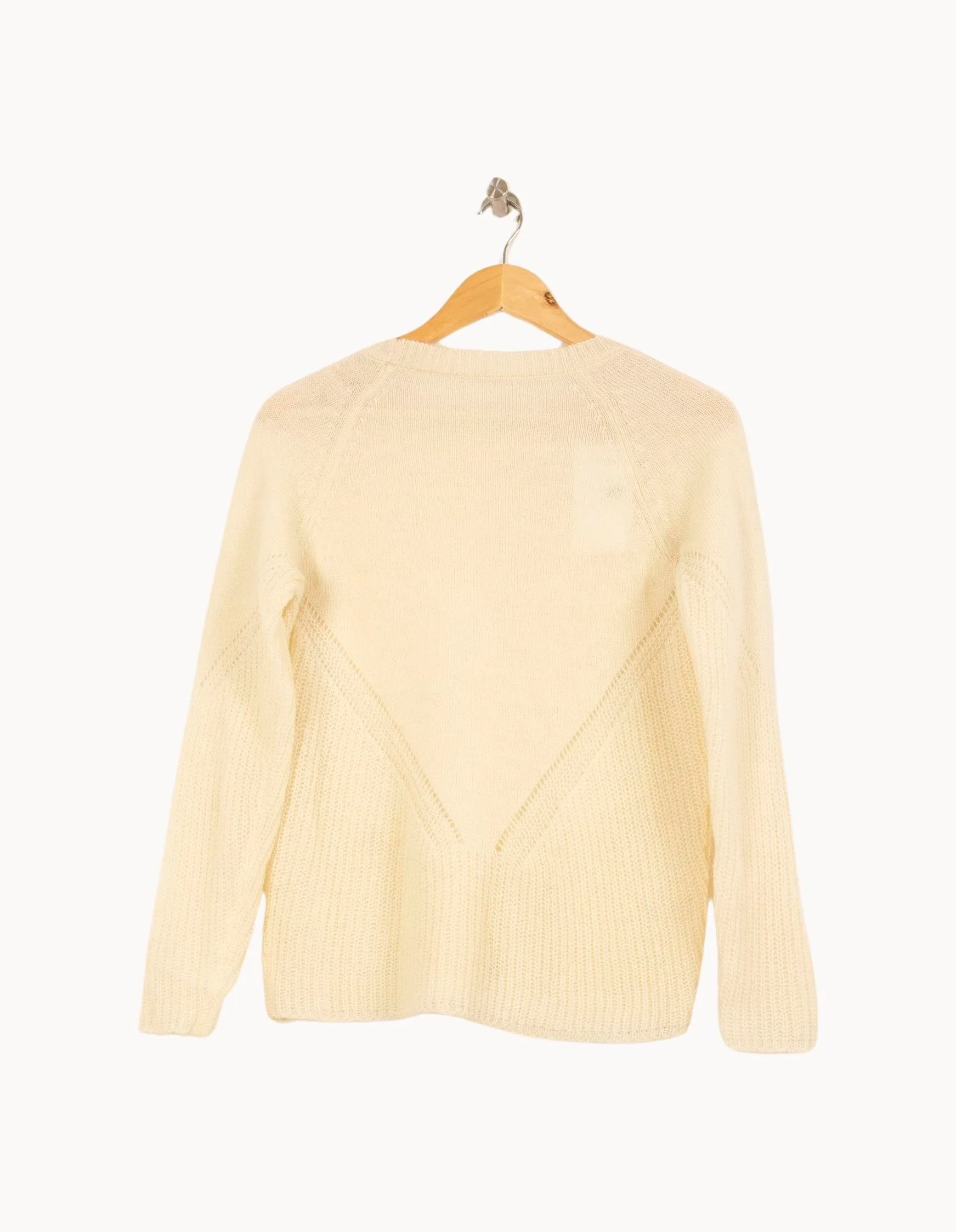 Pull Blanc - Taille S/36 - Image 4