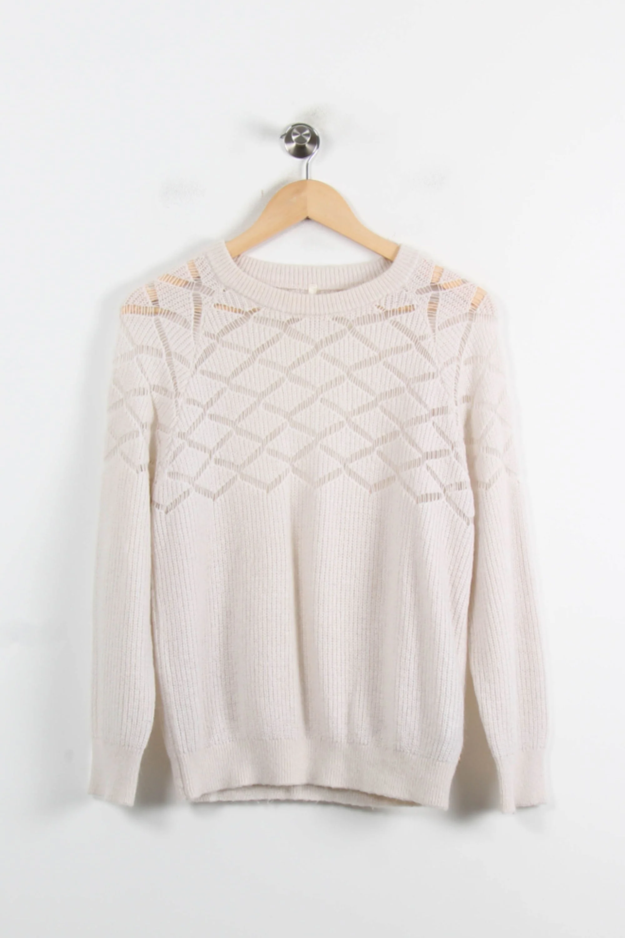 Pull Blanc - Taille XS/34 - Image 2
