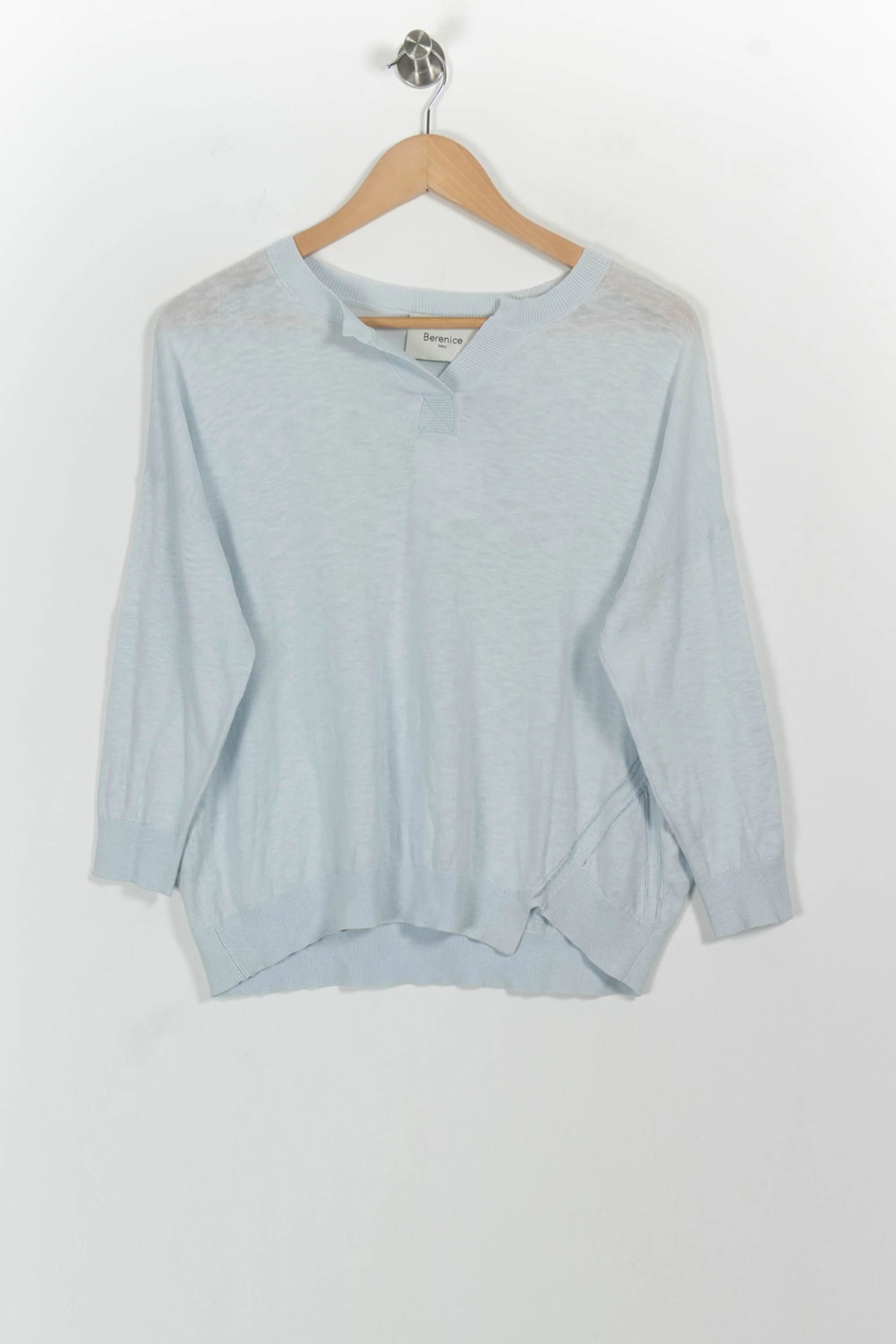 Pull Bleu Clair - Taille S/36 - Image 2