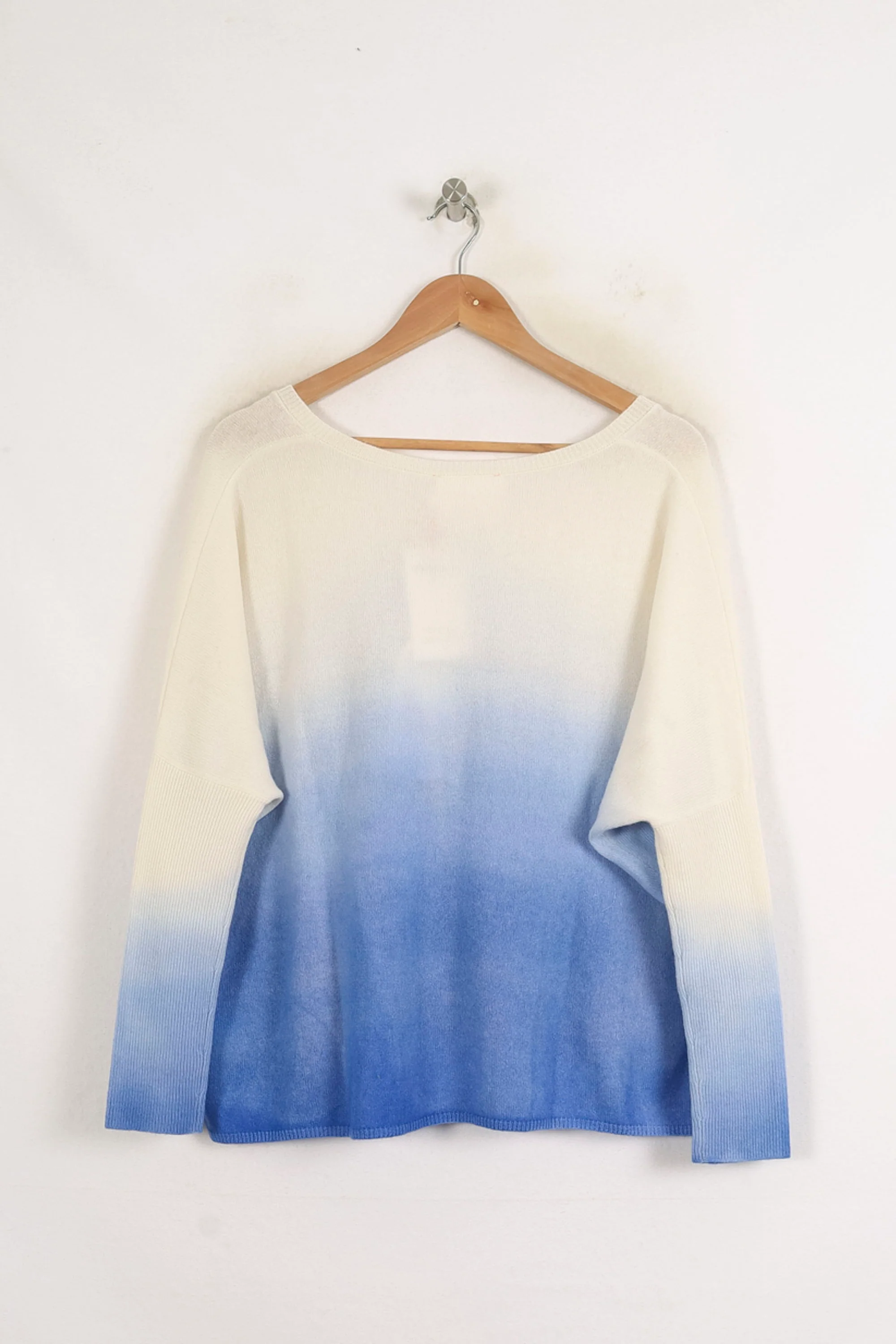 Pull Bleu et Blanc - Taille S/36 - Image 4
