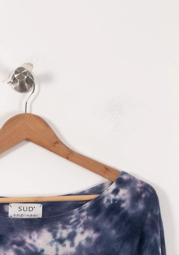 Pull Bleu et Blanc - Taille S/36 - Image 3