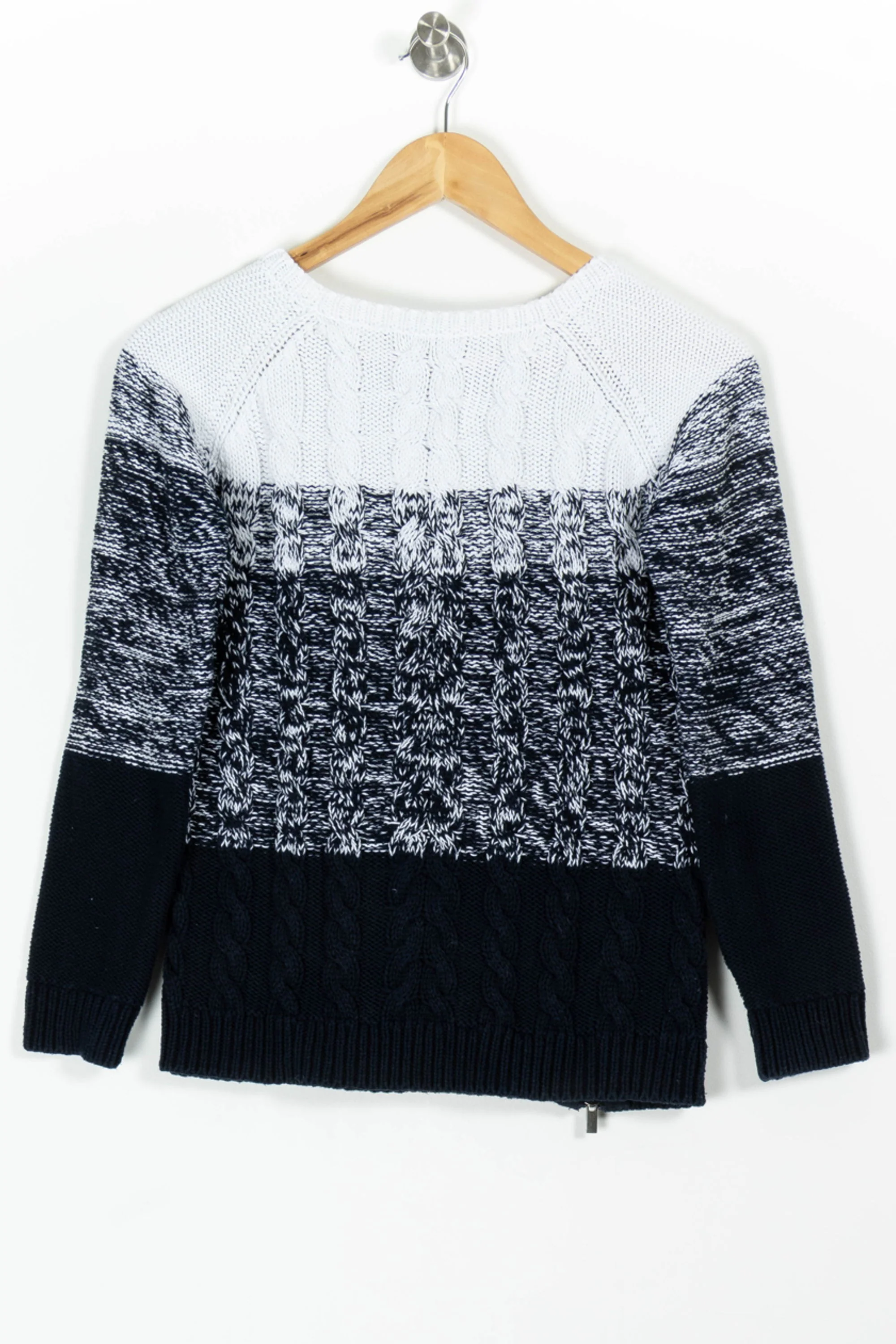 Pull Bleu et Blanc - Taille S/36 - Image 4