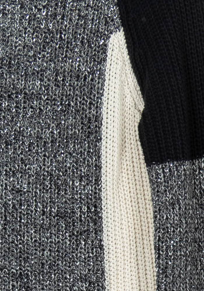 Pull Bleu et Écru - Taille M/38 - Image 3