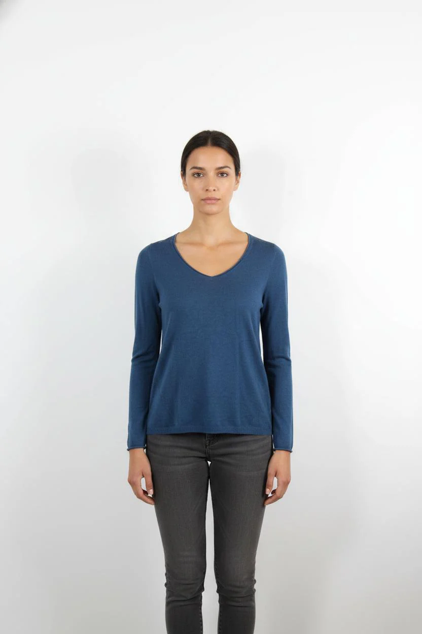 Pull Bleu - Taille S/36