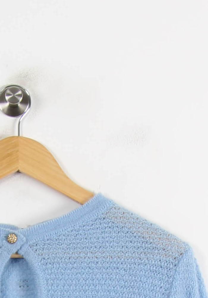 Pull Bleu - Taille XS/34 - Image 3