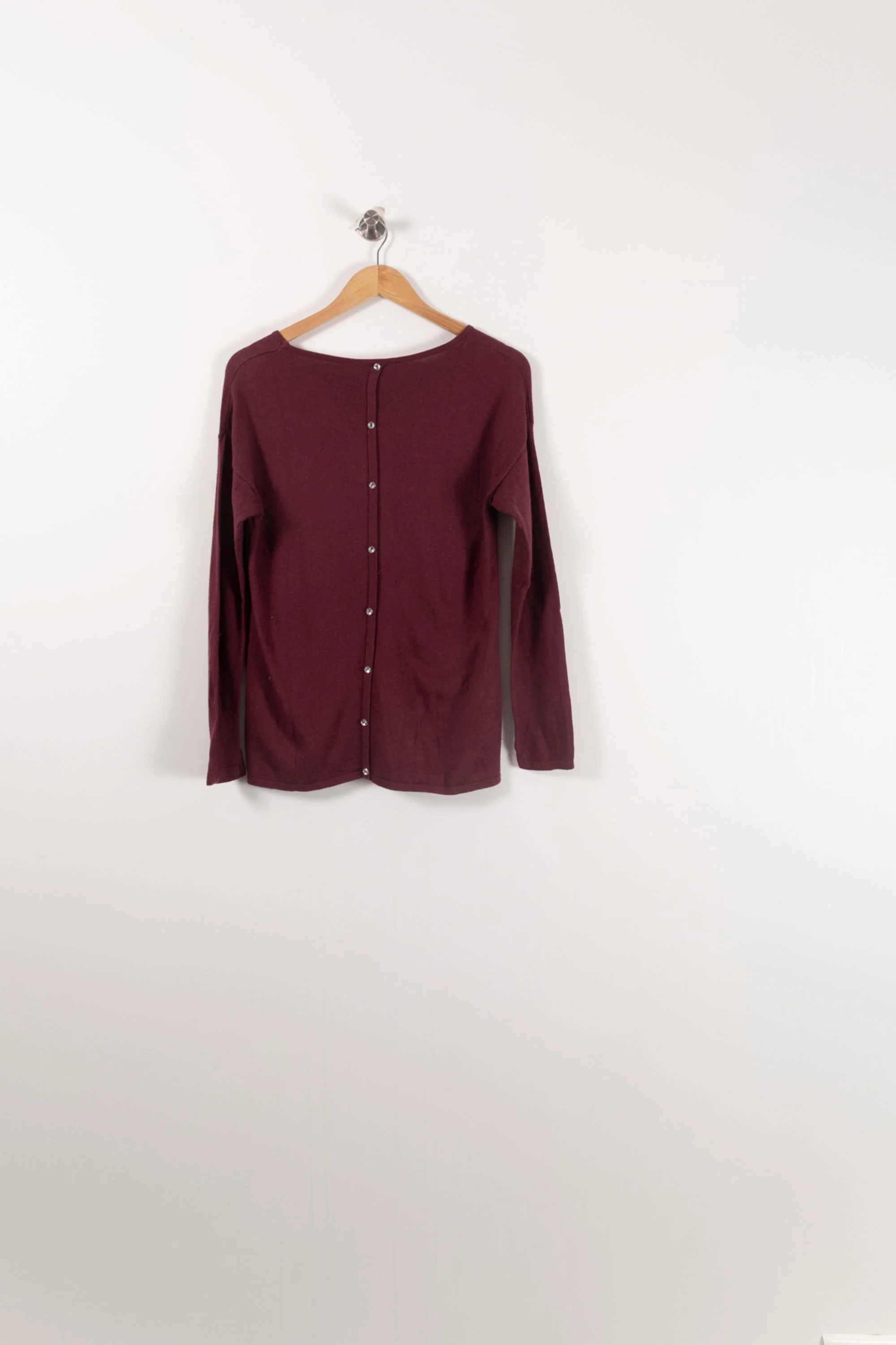 Pull Bordeaux - Taille M/38 - Image 4