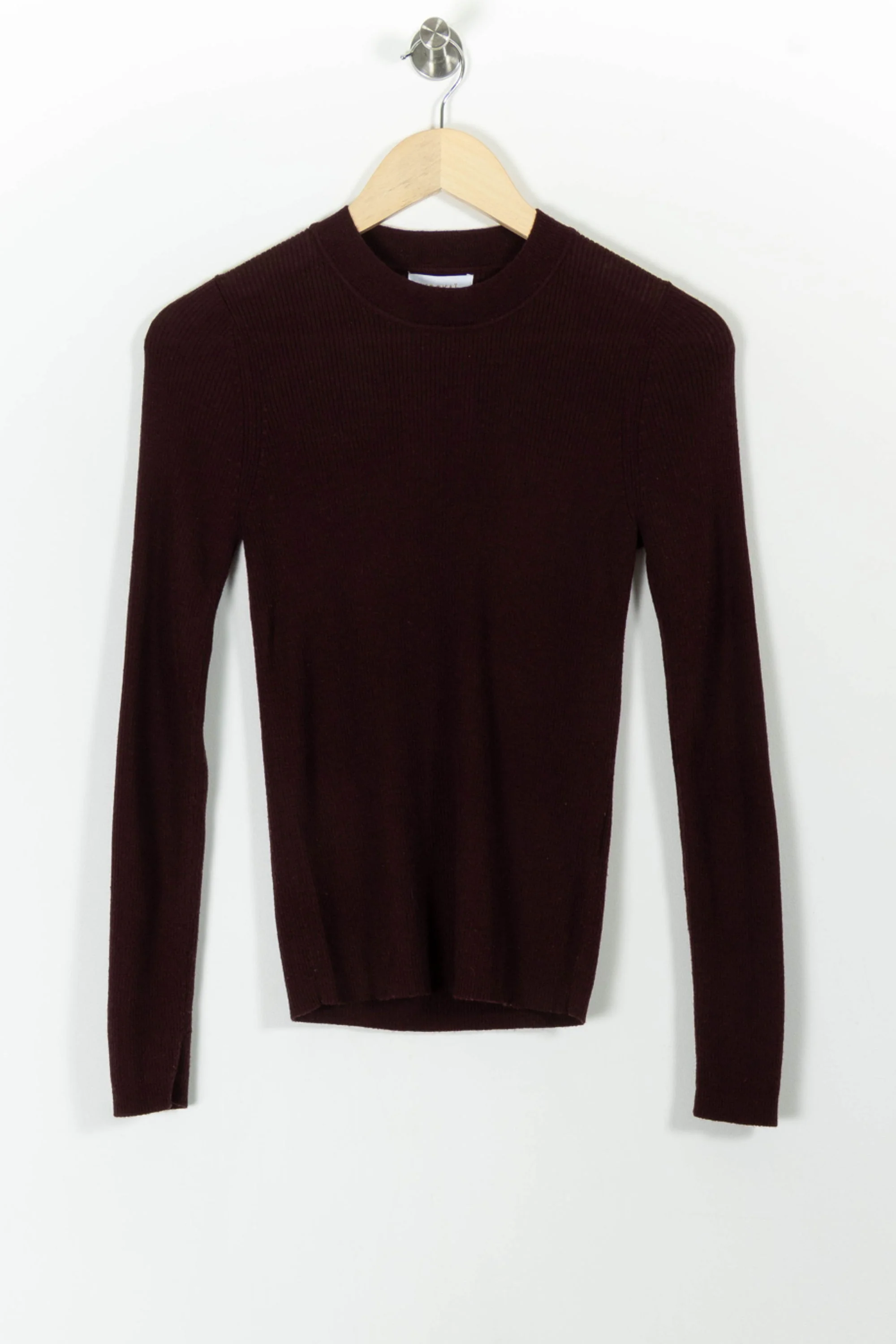 Pull Bordeaux - Taille S/36 - Image 2