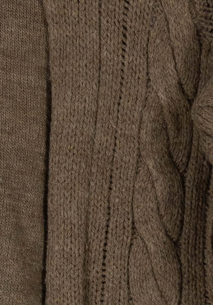 Pull Col Châle Marron - Taille L/40 - Image 3