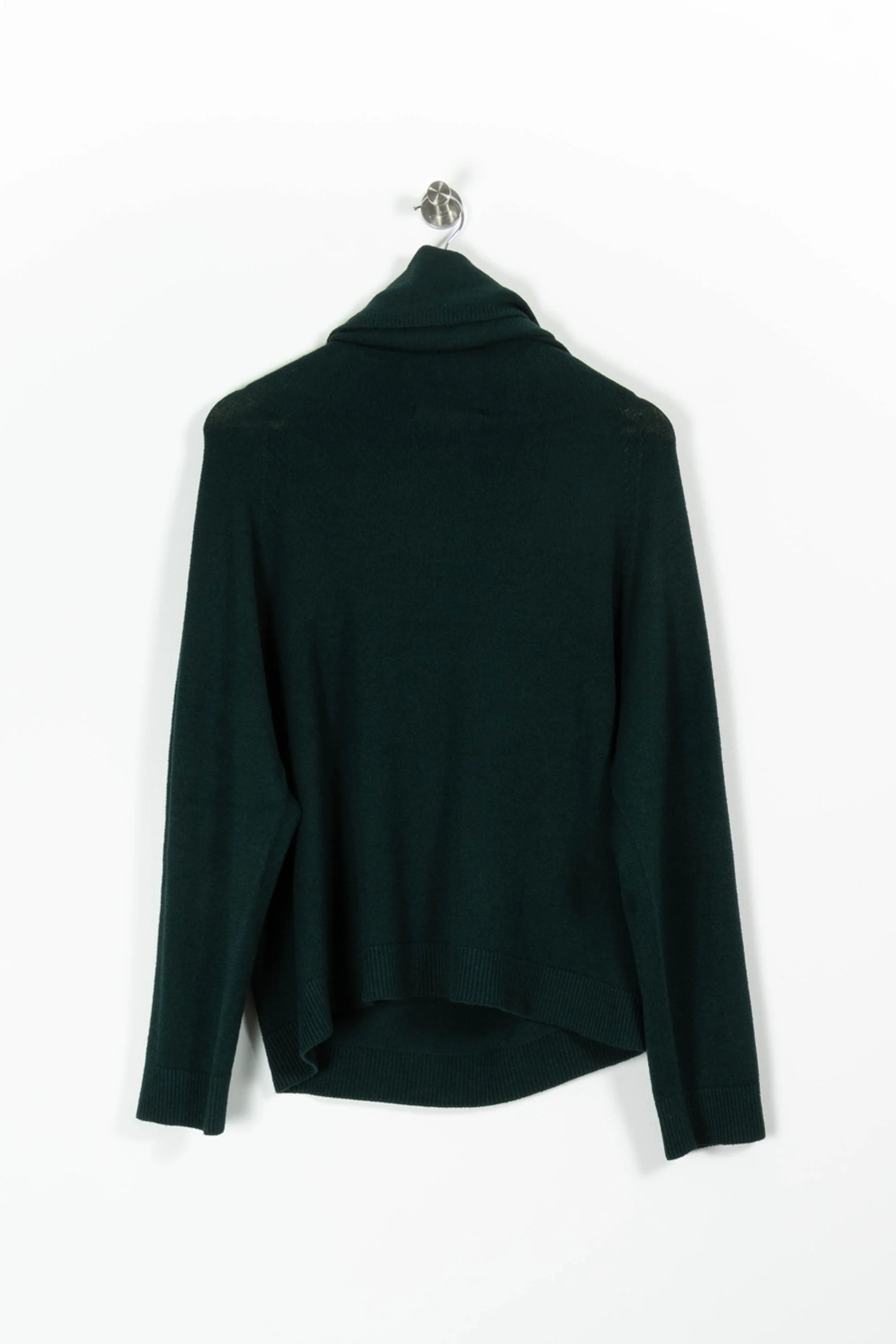 Pull Col Châle Vert - Taille L/40 - Image 4