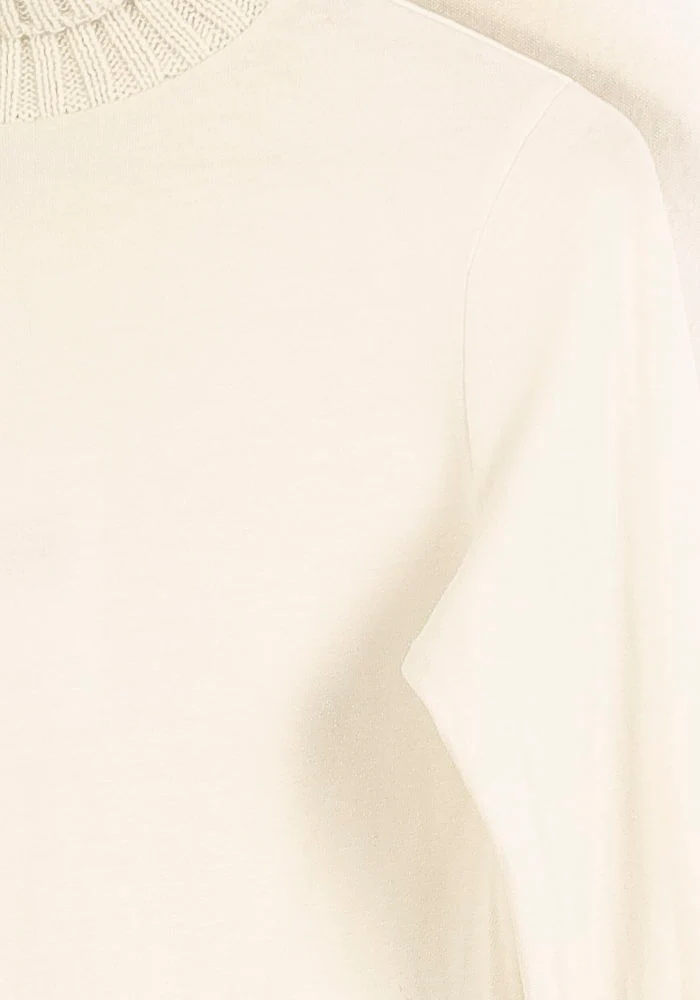 Pull Col Roulé Blanc - Taille S/36 - Image 3