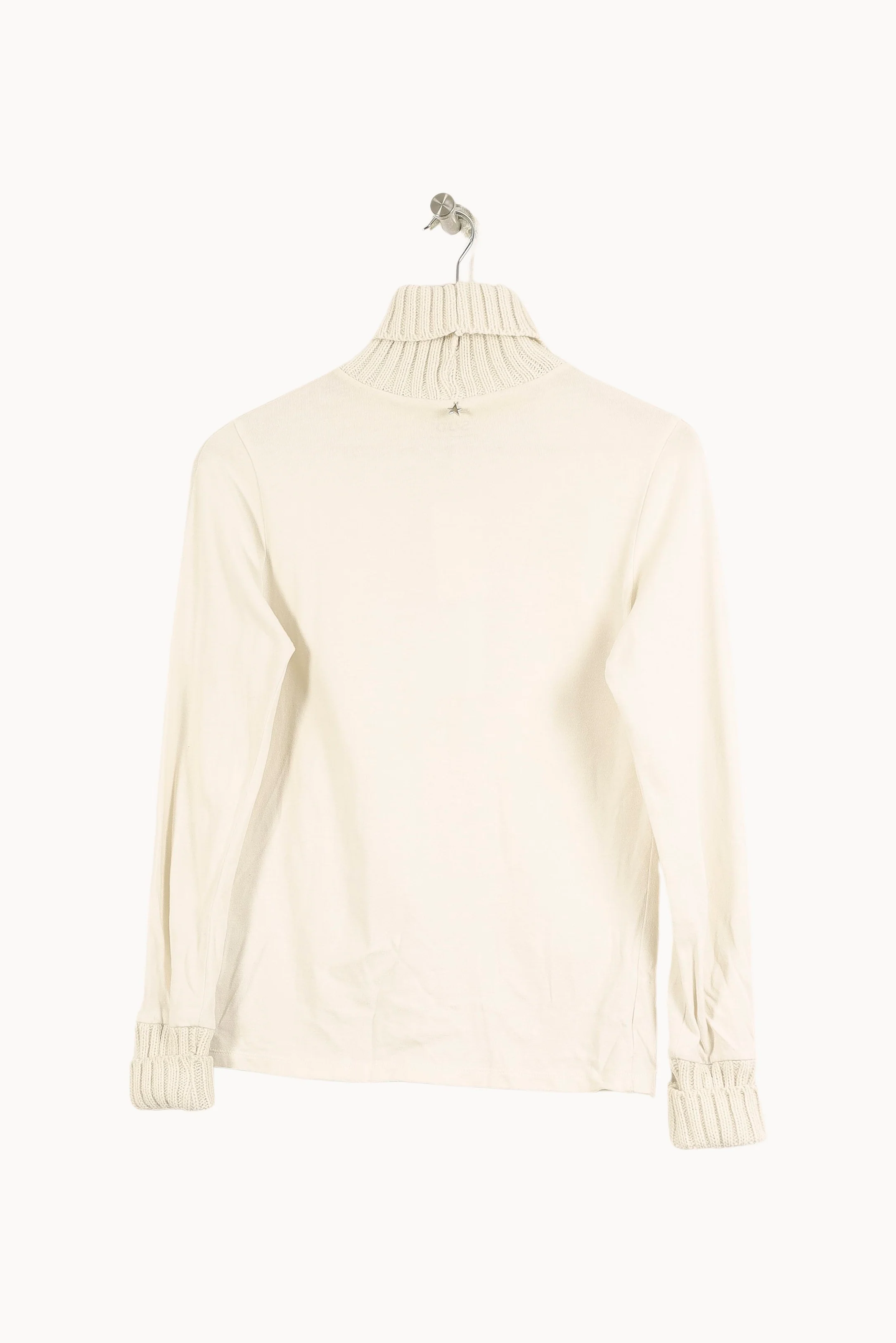 Pull Col Roulé Blanc - Taille S/36 - Image 4