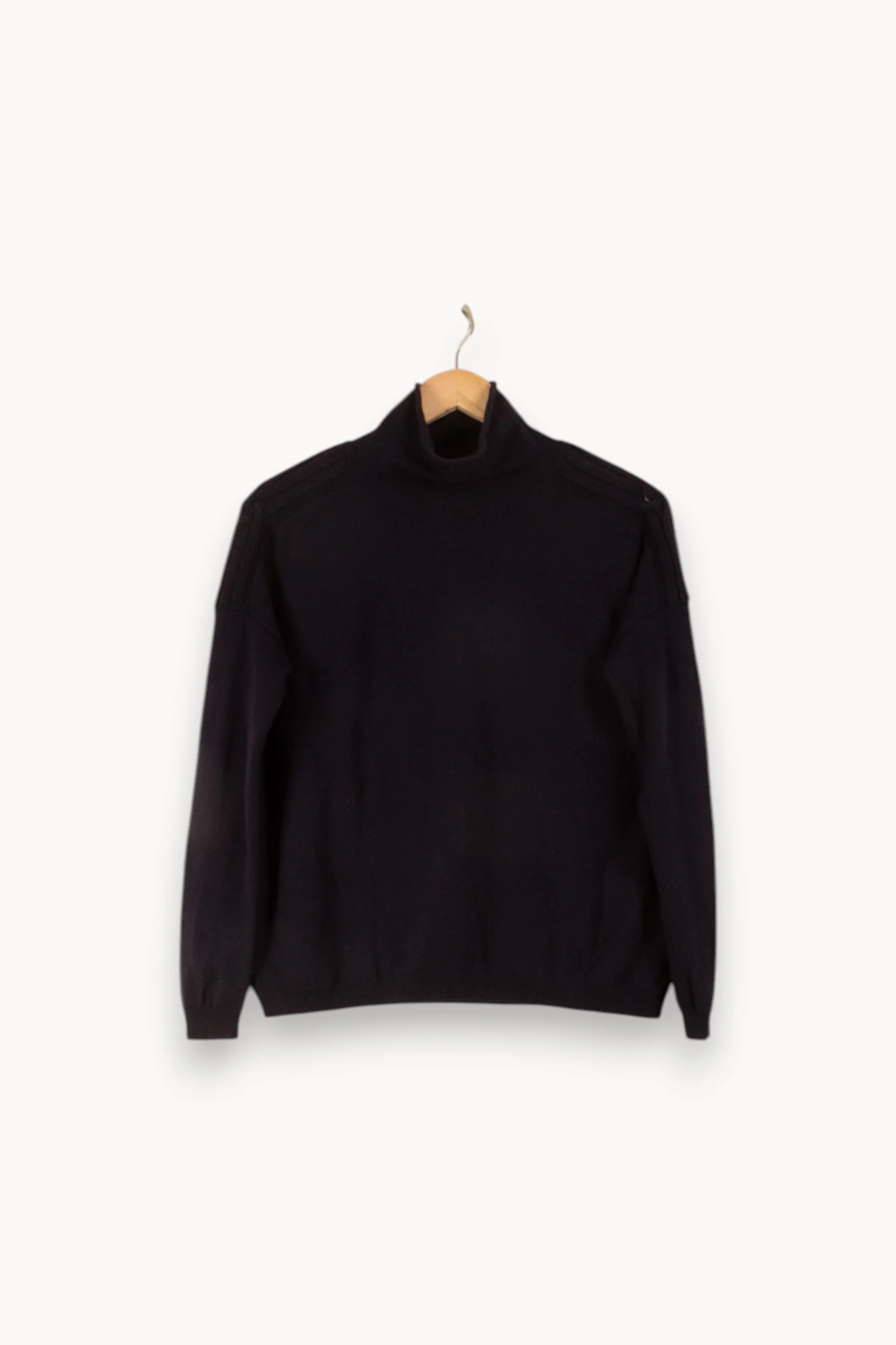 Pull Col Roulé Bleu - Taille M/38 - Image 2