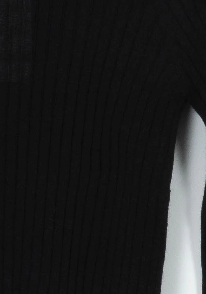 Pull Col Roulé Noir - Taille M/38 - Image 3