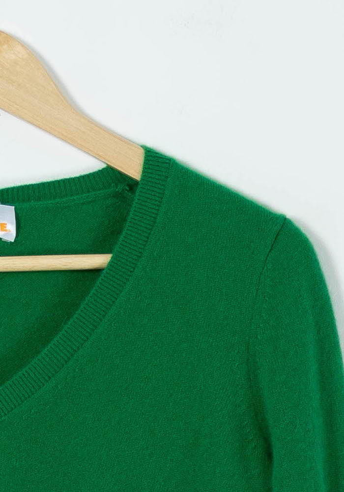 Pull Col V Vert - Taille M/38 - Image 3