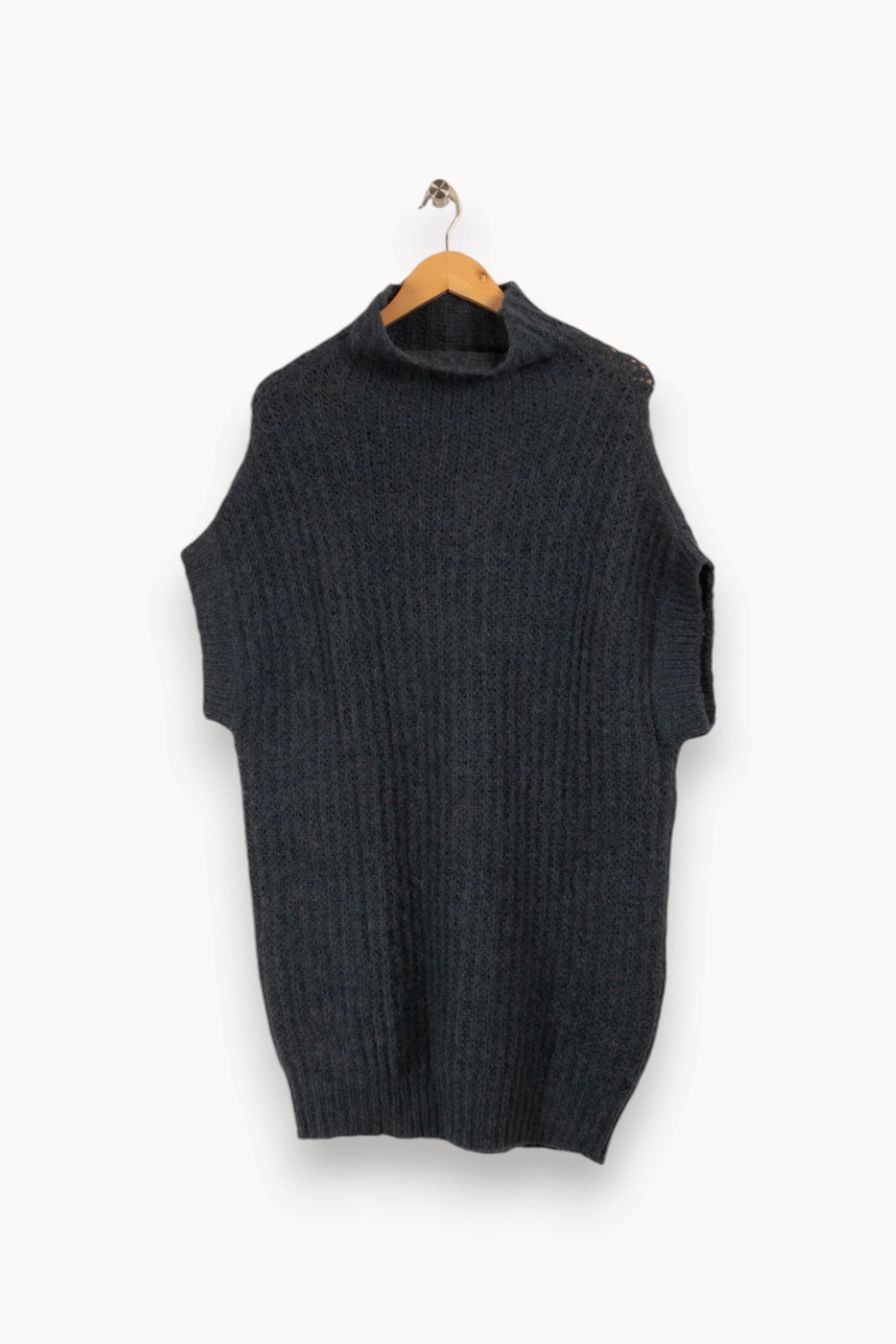 Pull en maille bleu - Taille Unique - Image 2