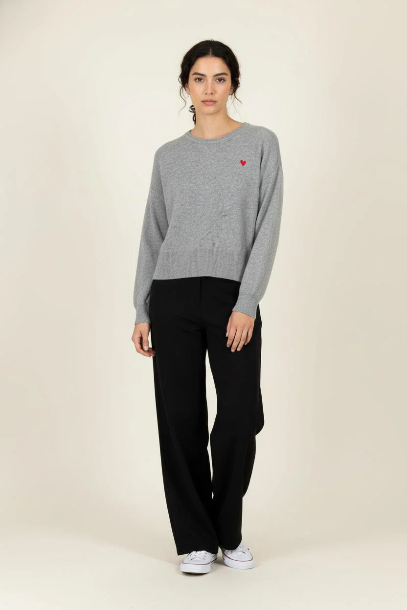 Pull Gris - Taille L/40