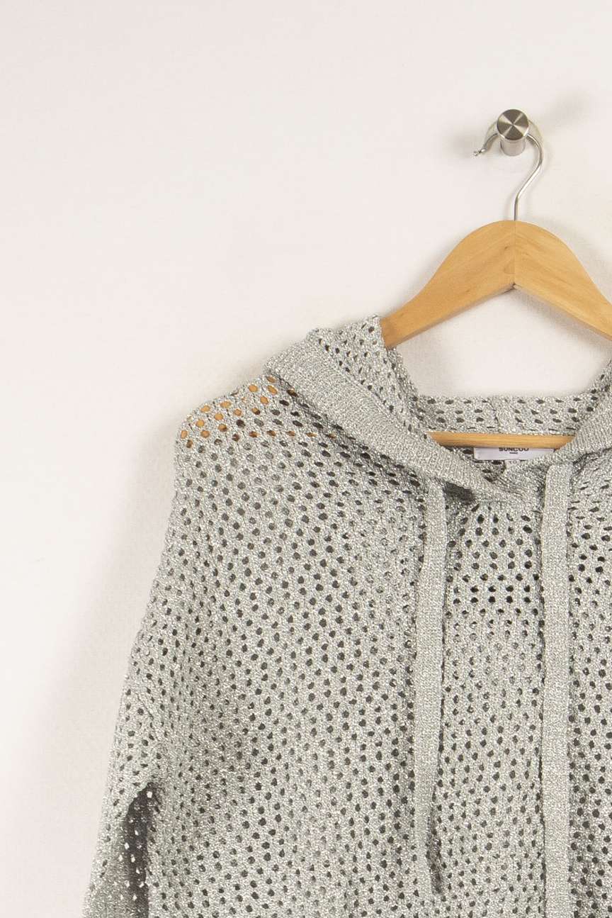 Pull gris - Taille XS/34 - Image 3