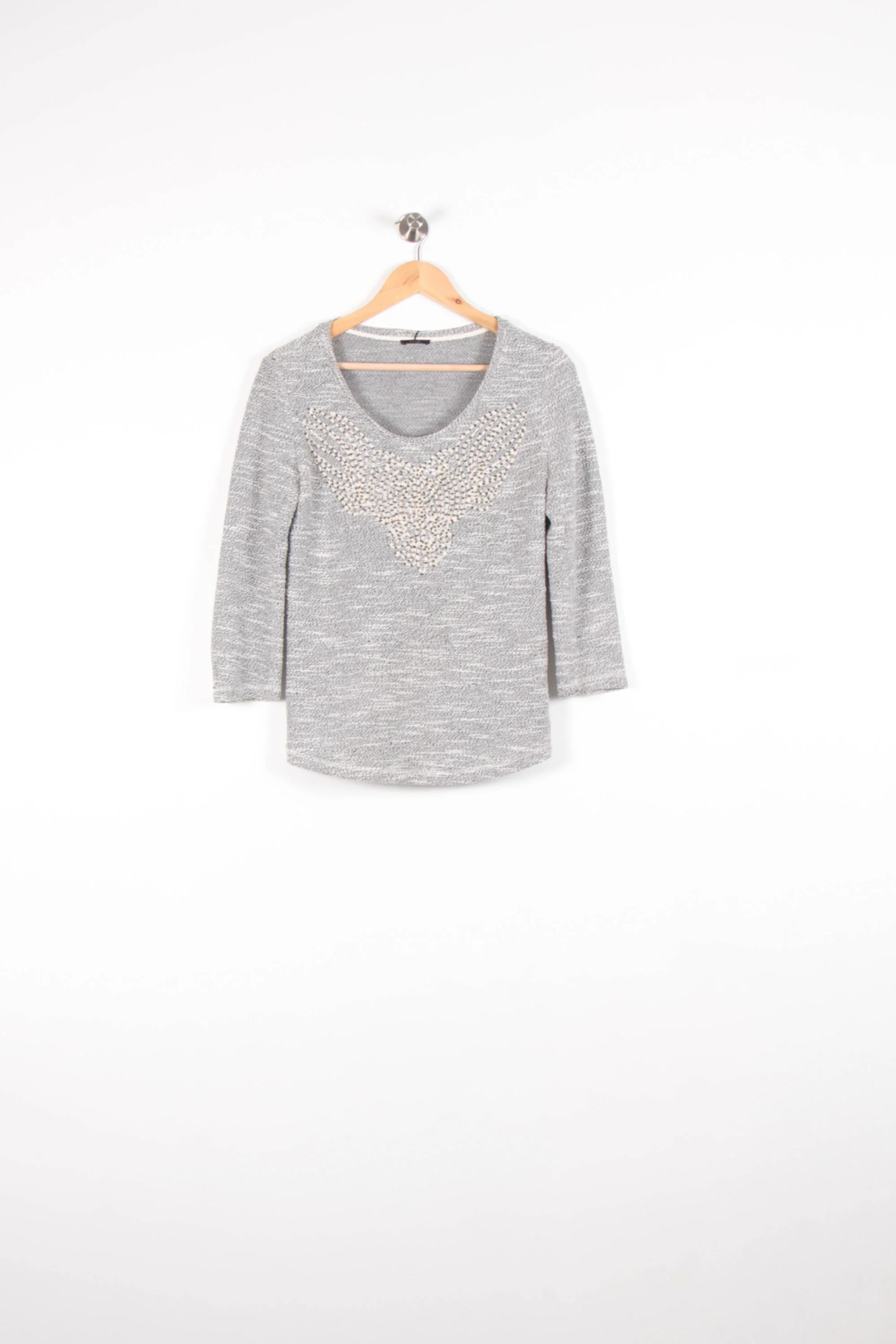 Pull Gris - Taille M/38 - Image 2