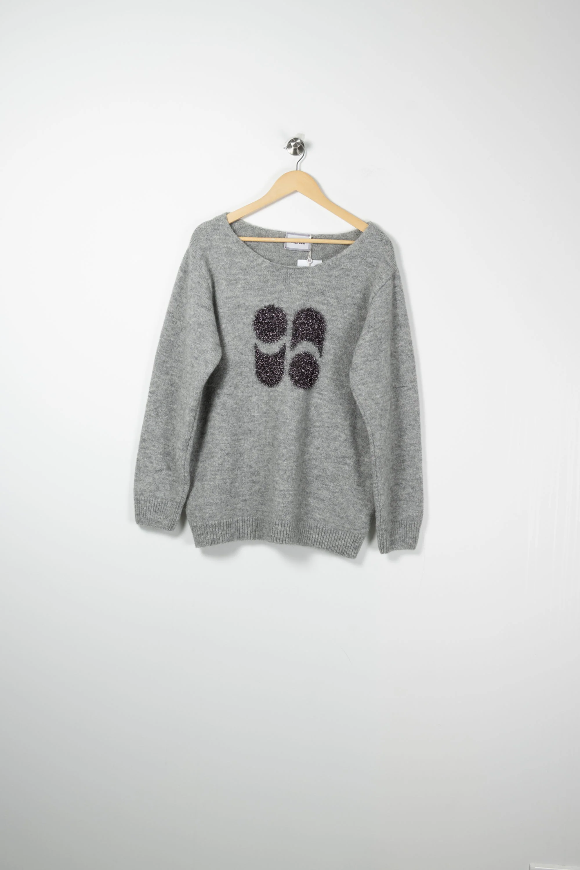 Pull Gris - Taille M/38 - Image 2