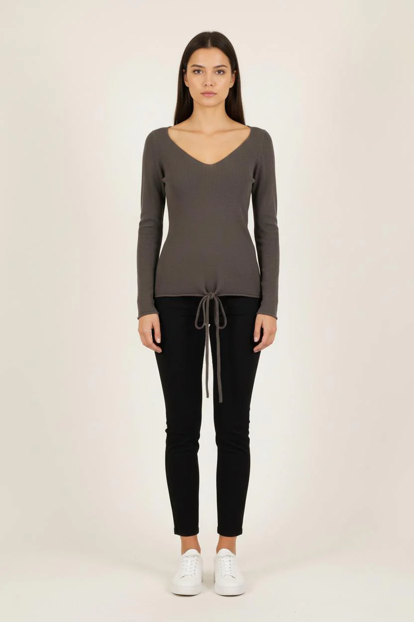 Pull Gris - Taille S/36