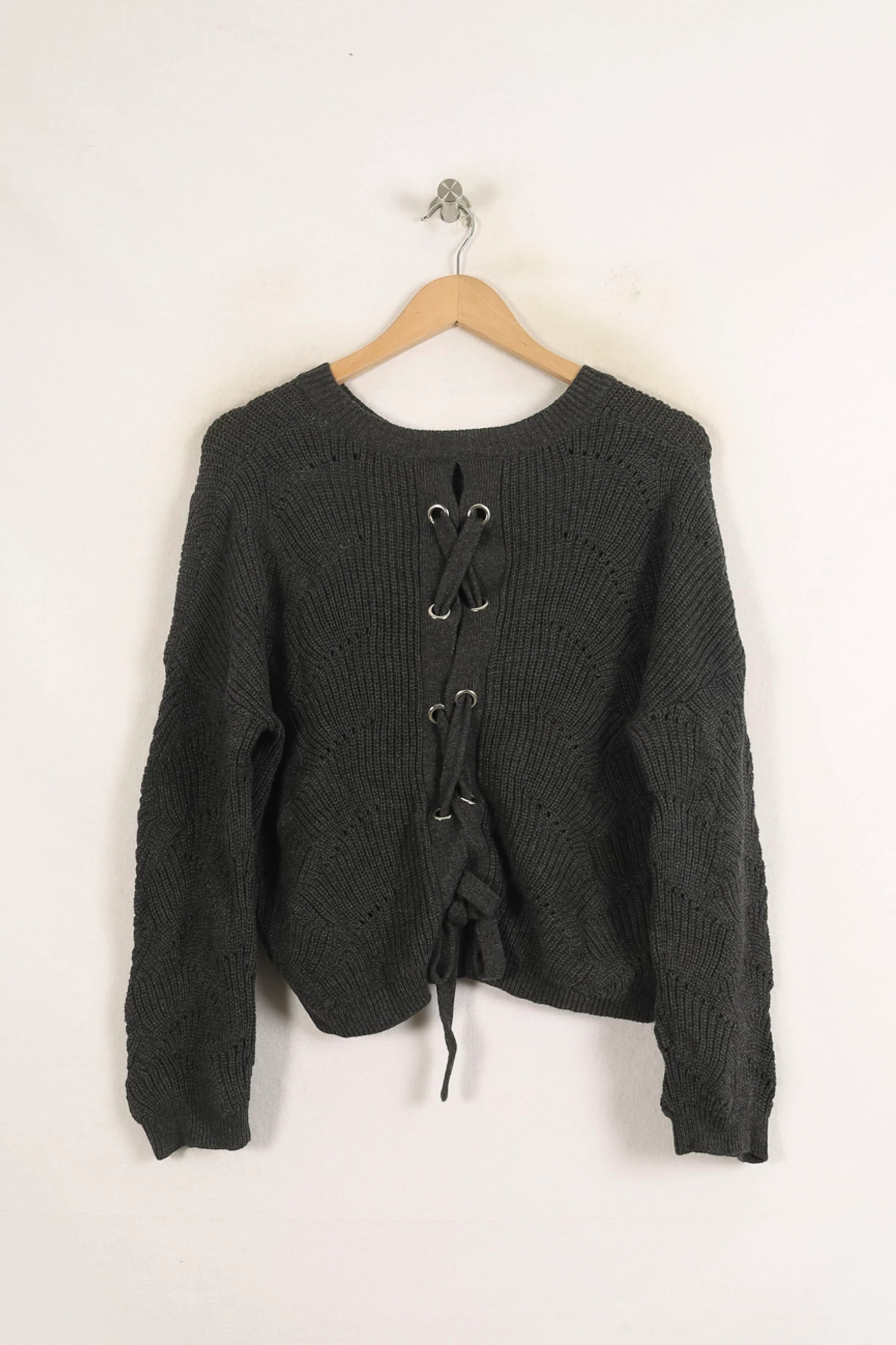 Pull Gris - Taille S/36 - Image 4