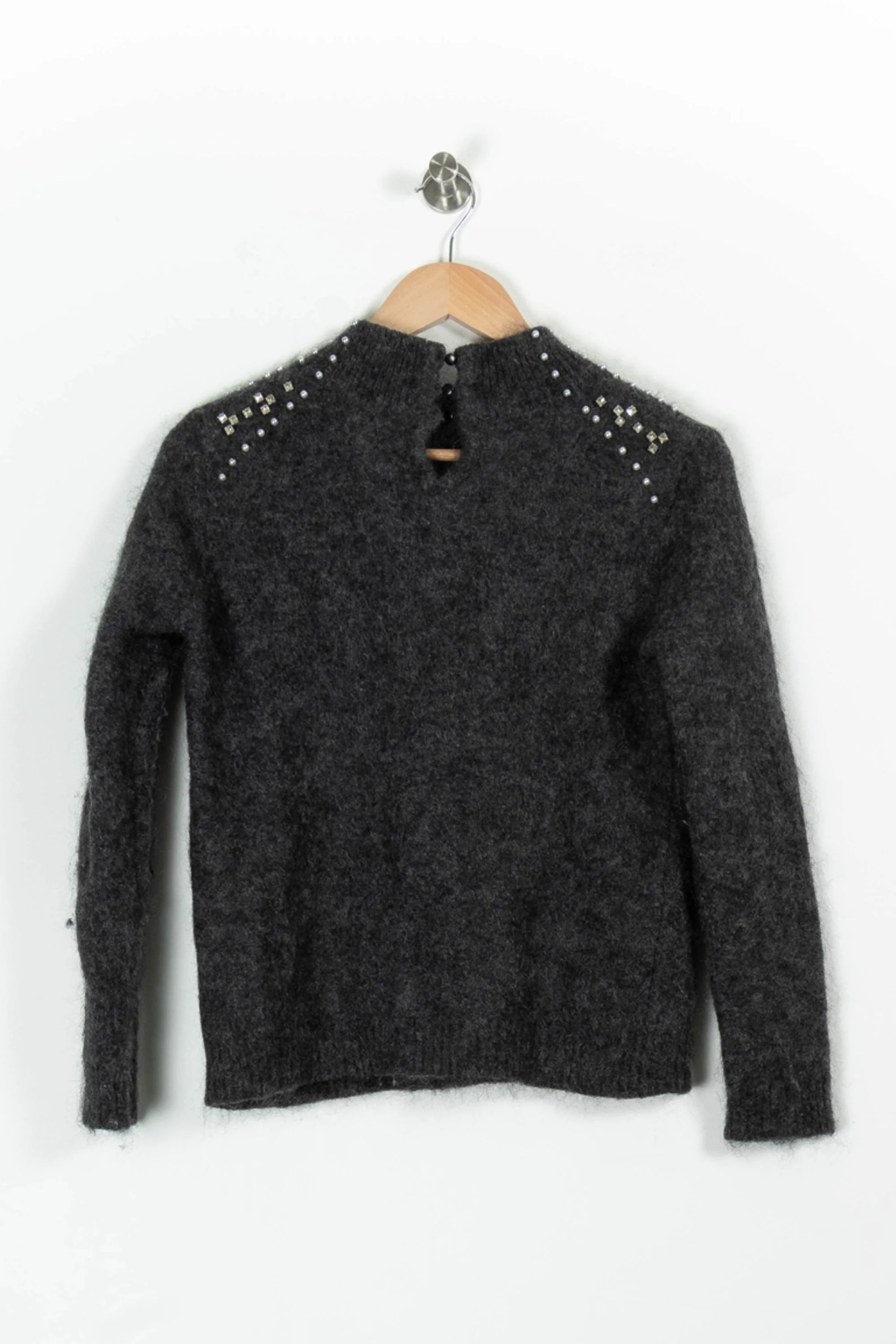 Pull Gris - Taille S/36 - Image 4