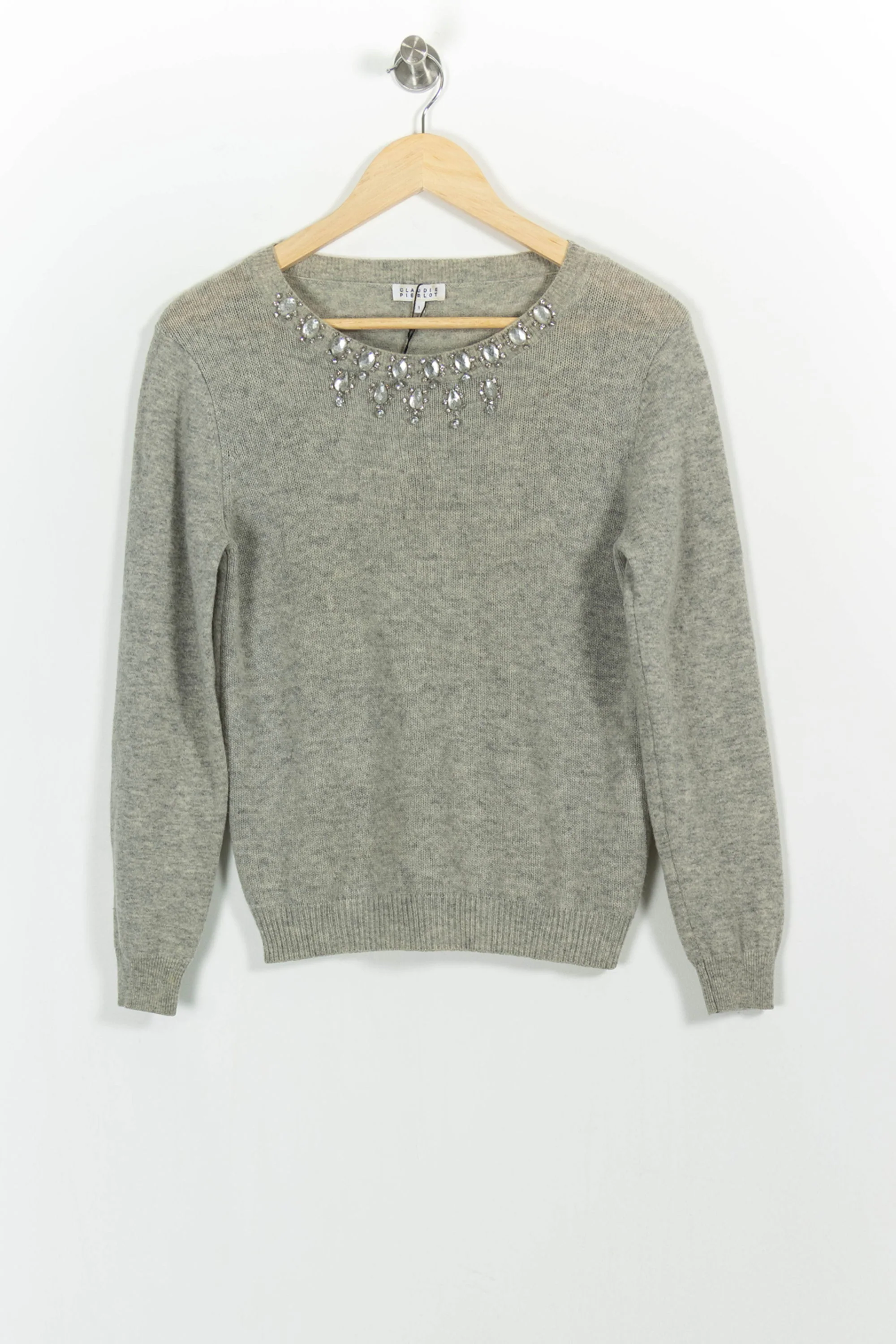 Pull Gris - Taille S/36 - Image 2