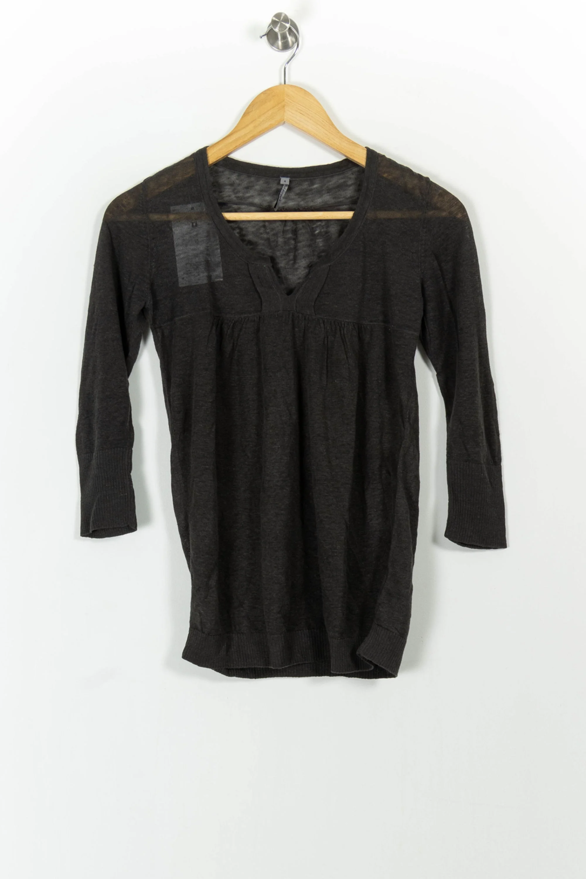 Pull Gris - Taille S/36 - Image 2