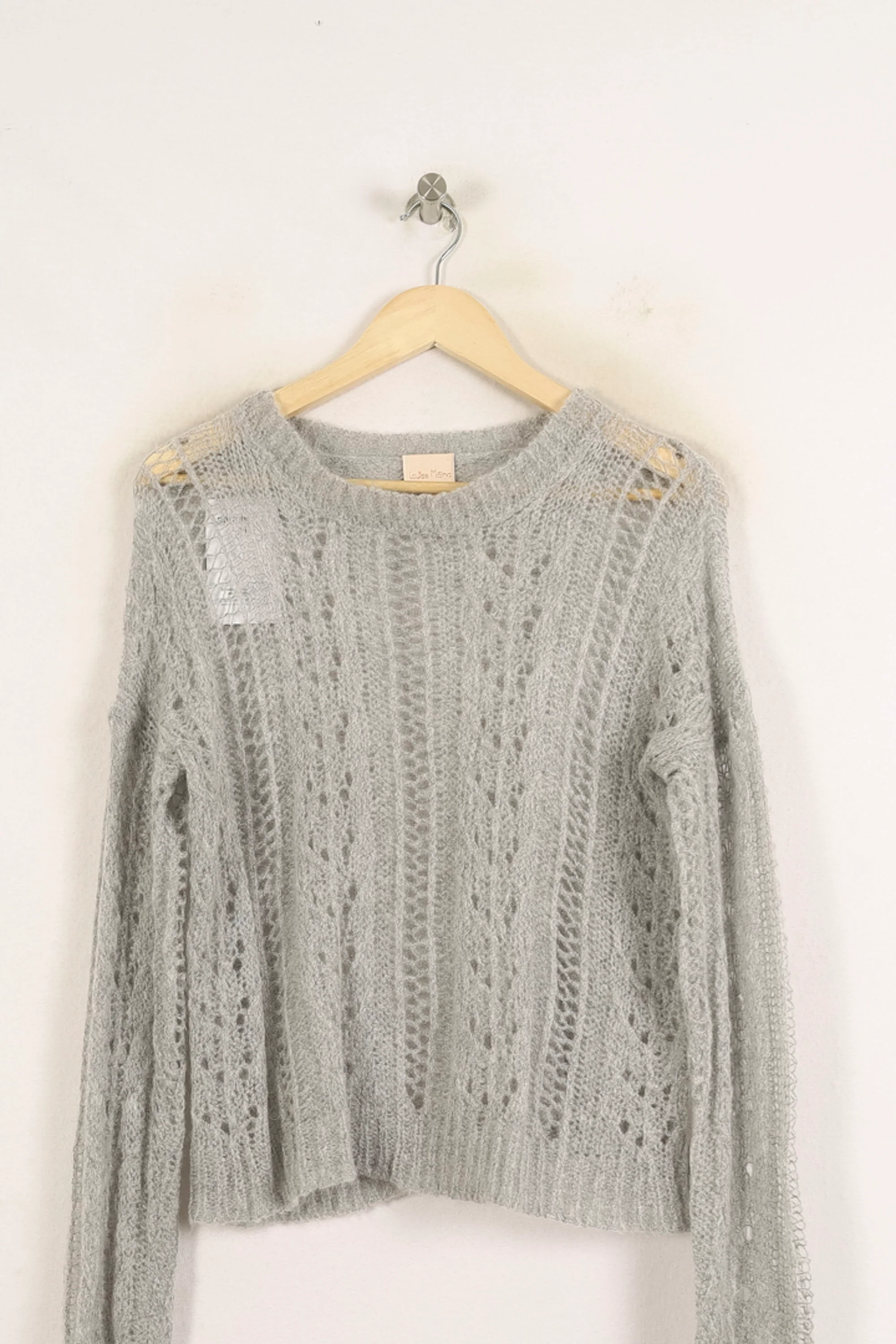 Pull Gris - Taille XS/34 - Image 2