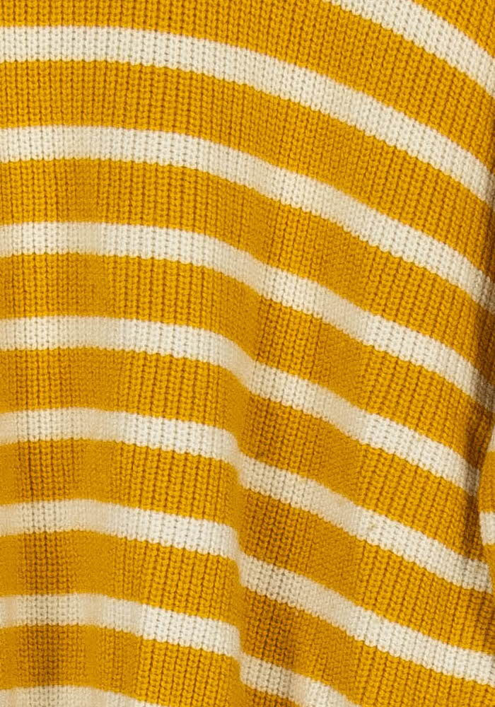 Pull jaune et blanc - Taille S/36 - Image 3