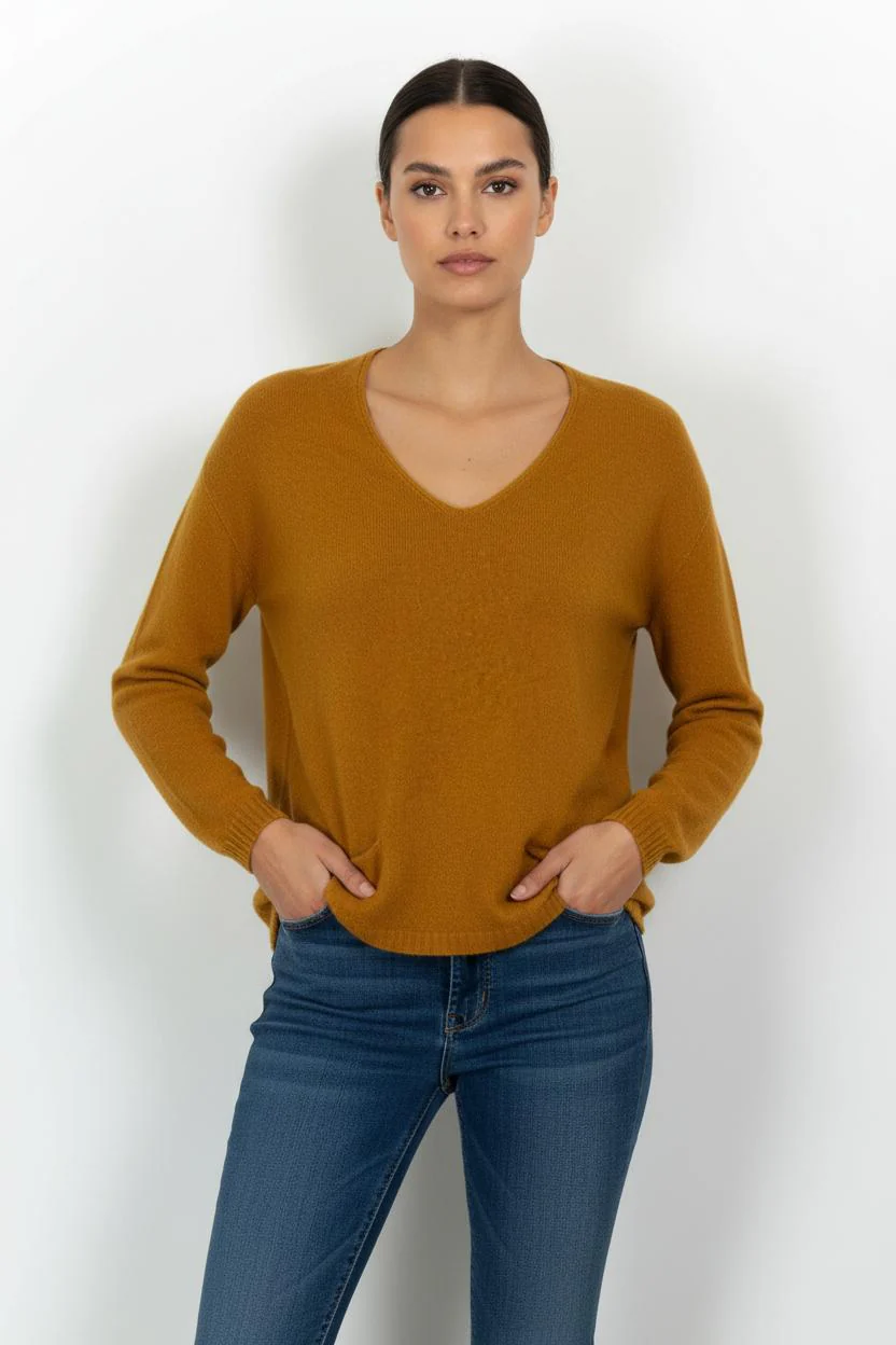 Pull Jaune - Taille M/38