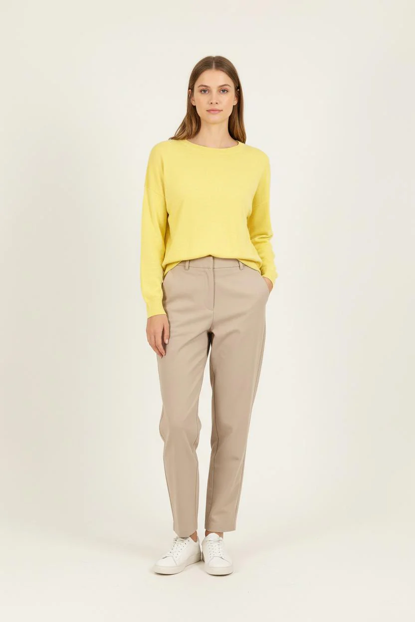 Pull Jaune - Taille S/36