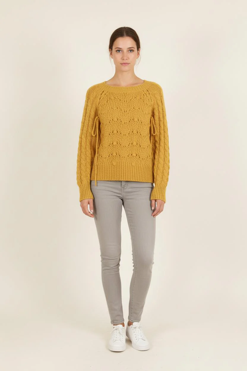 Pull Jaune - Taille S/36