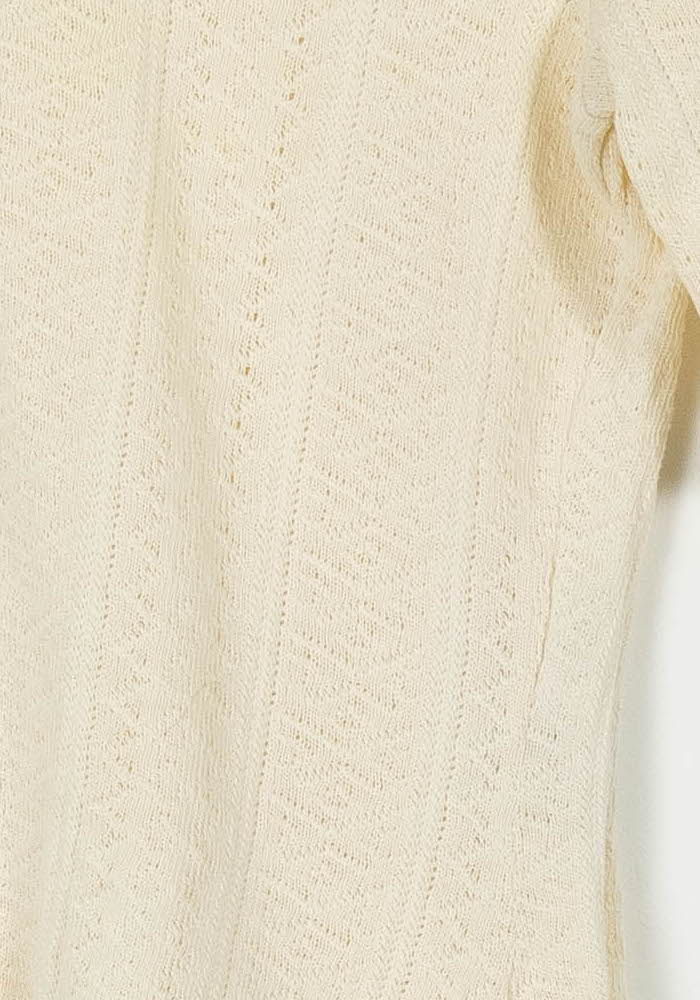Pull Manches Courtes Beige - Taille S/36 - Image 3