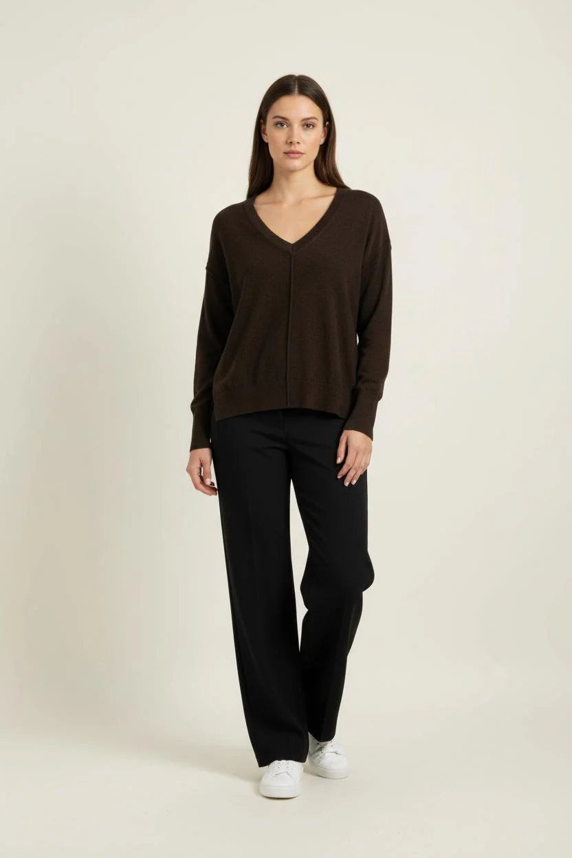 Pull Marron - Taille L/40