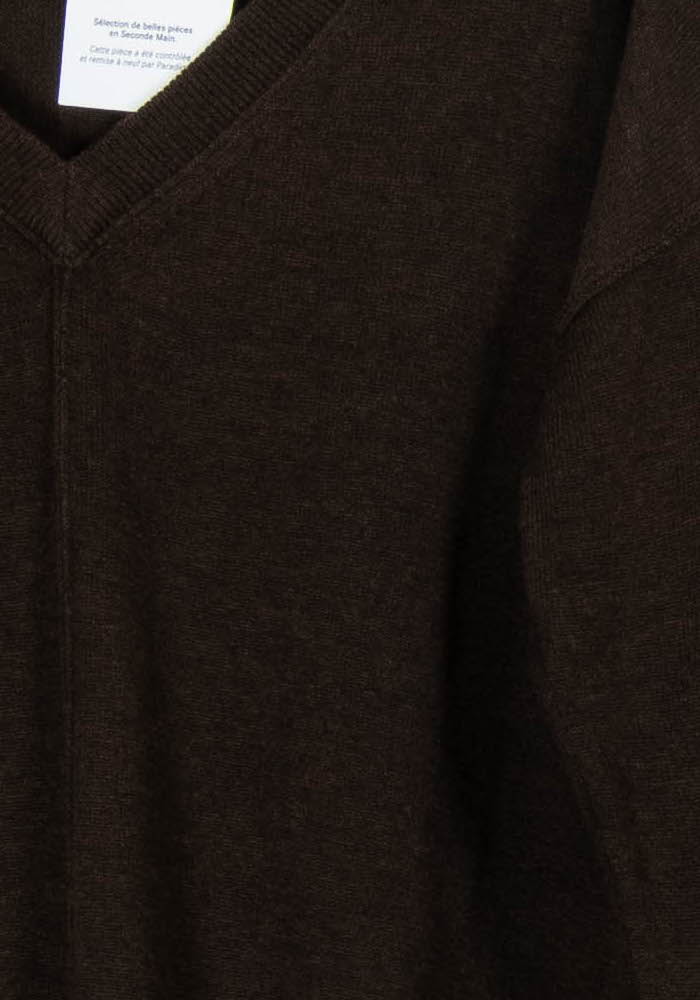 Pull Marron - Taille L/40 - Image 3