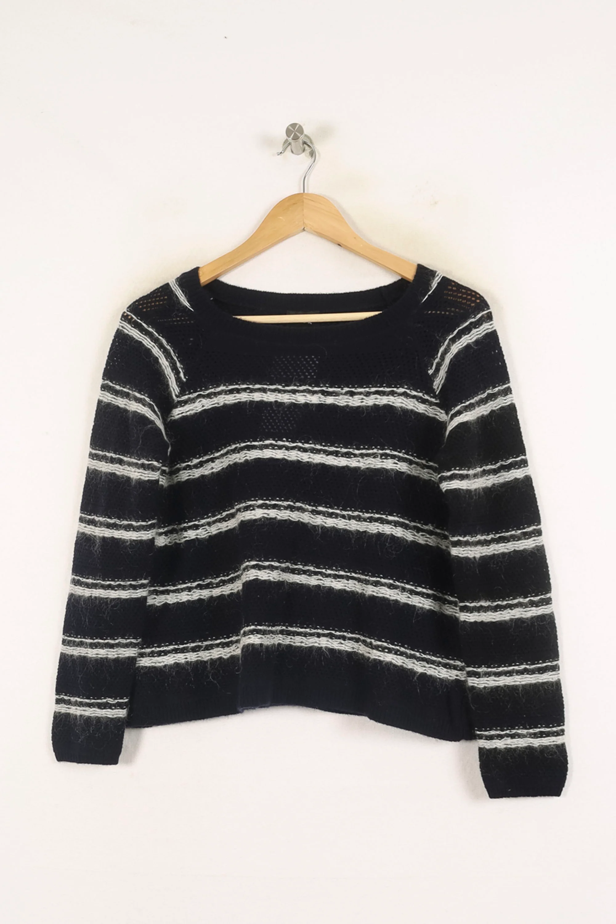Pull Noir et Blanc - Taille S/36 - Image 2