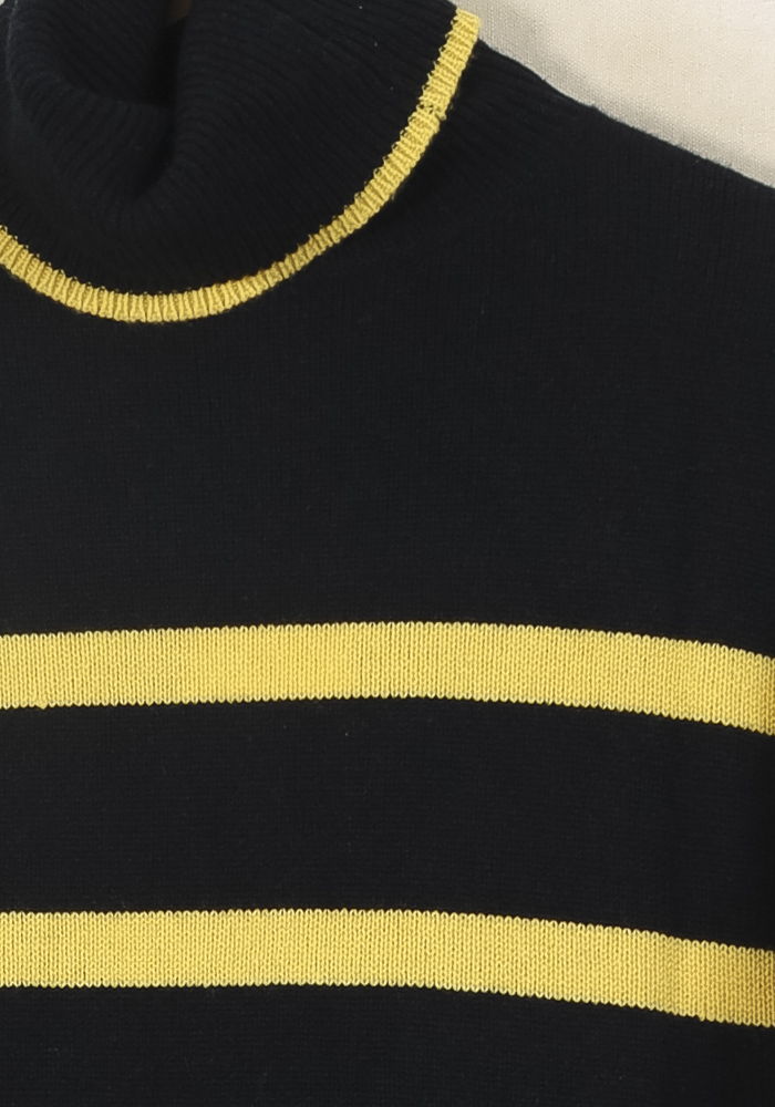 Pull Noir et Jaune - Taille S/36 - Image 3