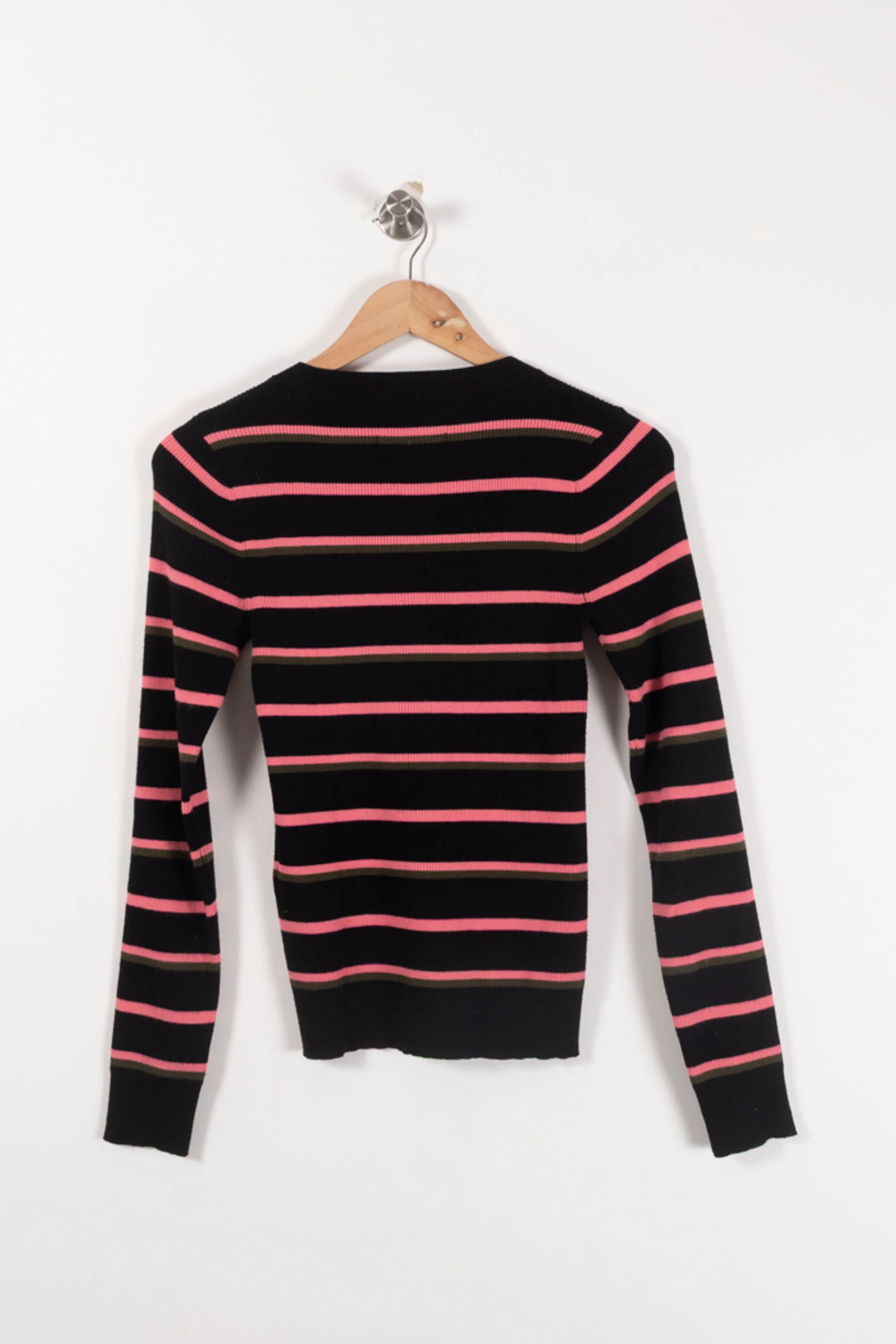 Pull Noir et Rose - Taille M/38 - Image 4