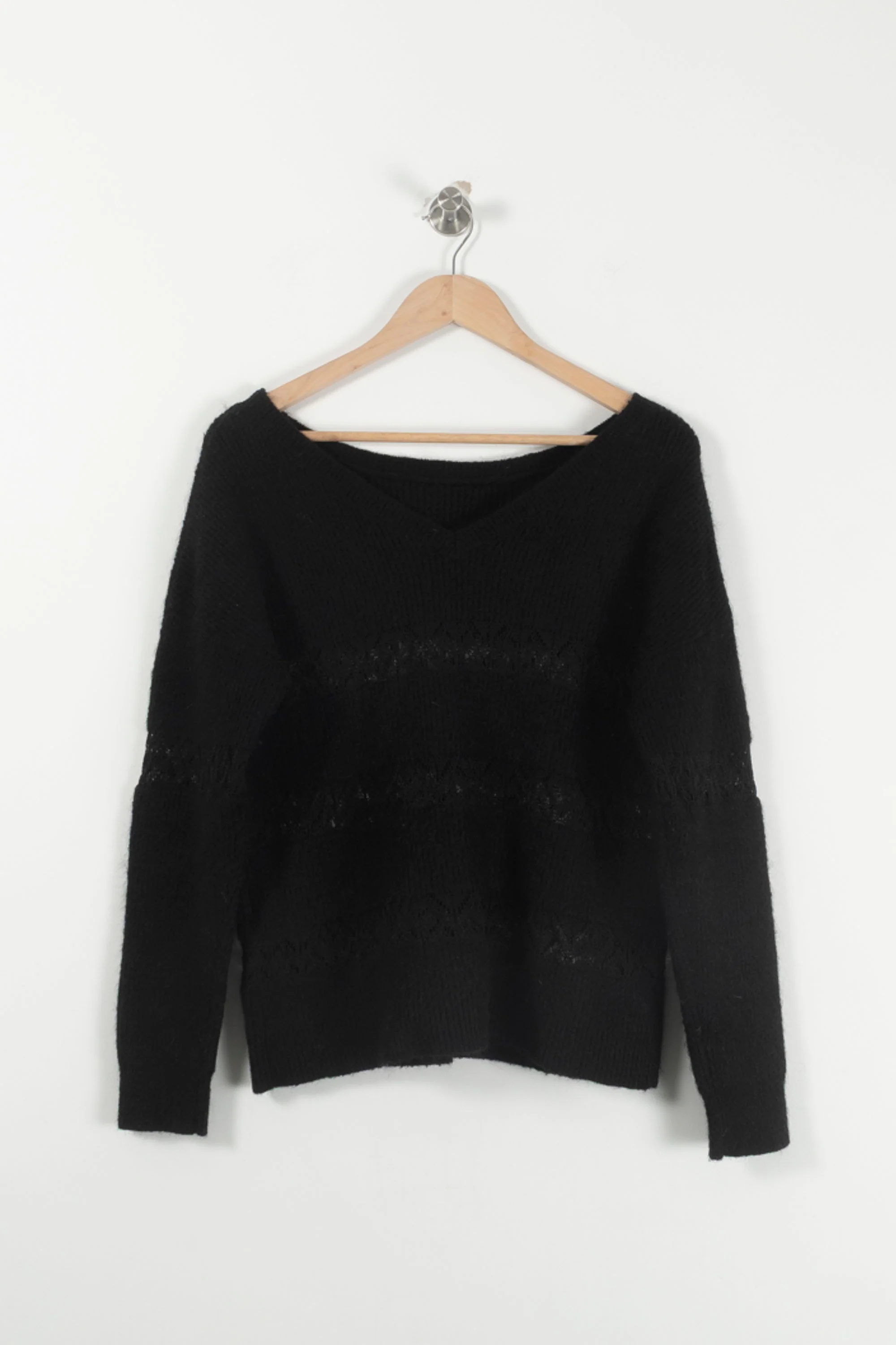 Pull Noir - Taille L/40 - Image 4